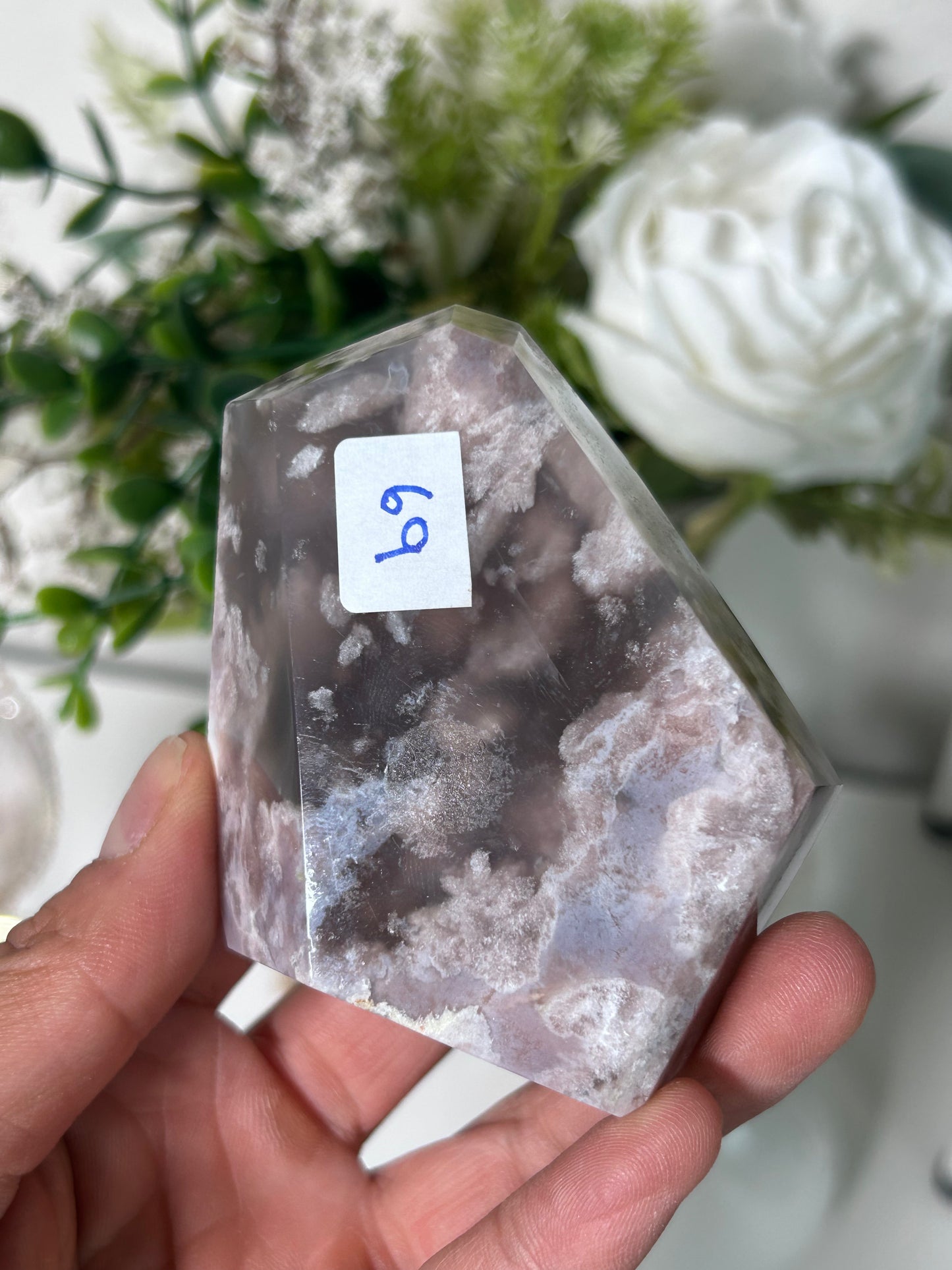 Black Flower Agate FF 69