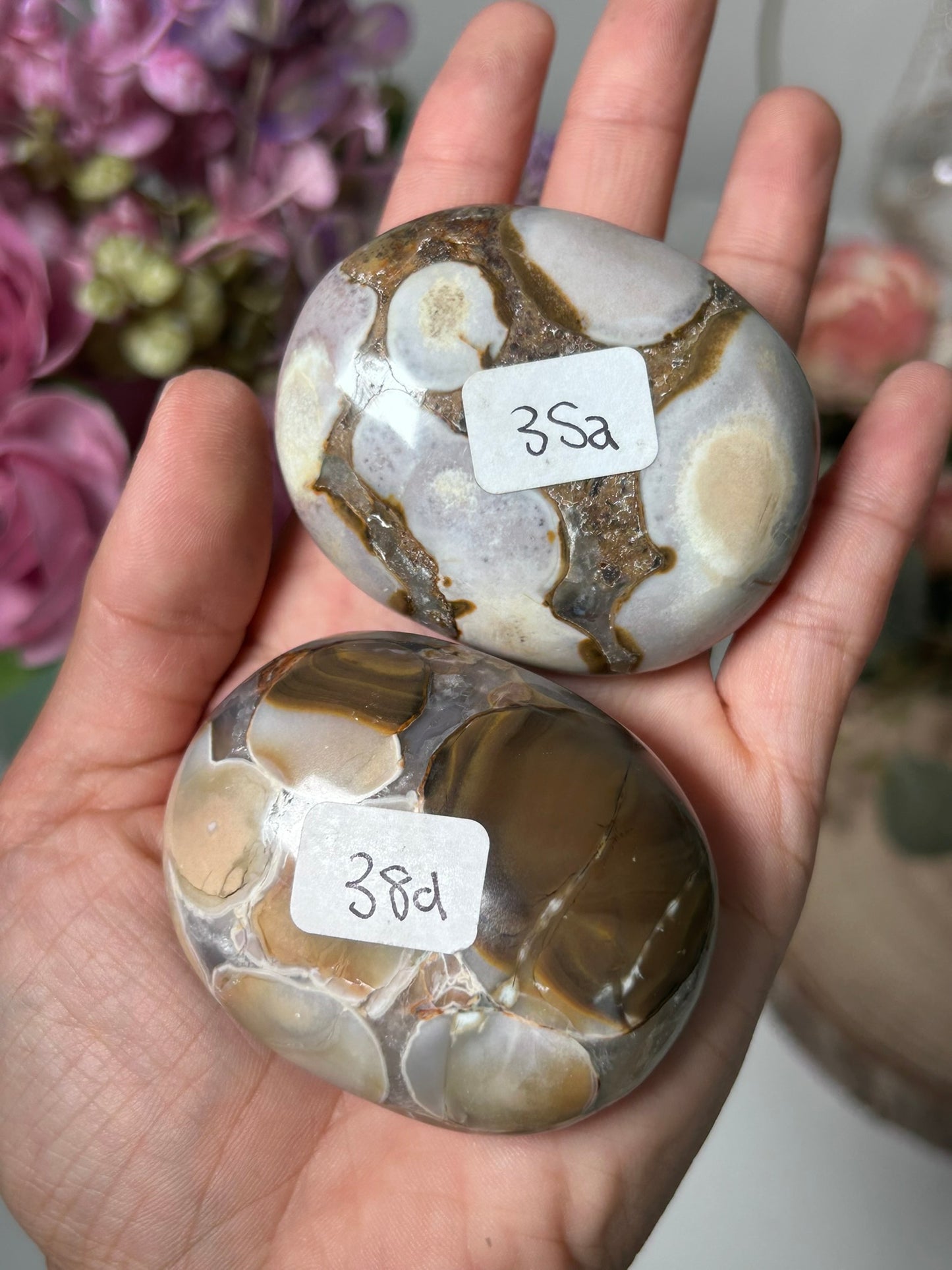 Cobra Jasper Palm Stone 35a, 38b
