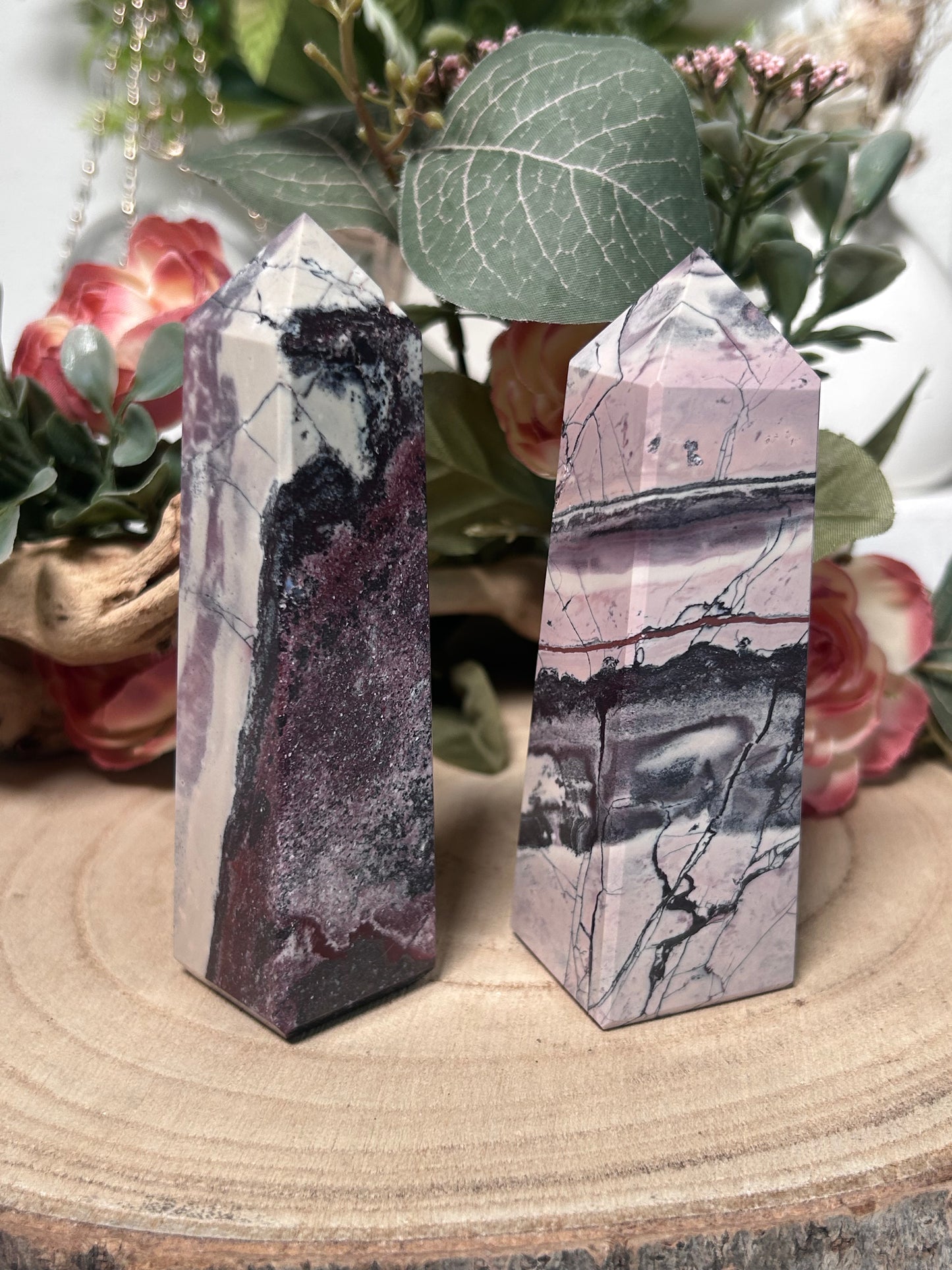 Porcelain Jasper Towers From Mexico 66, 68