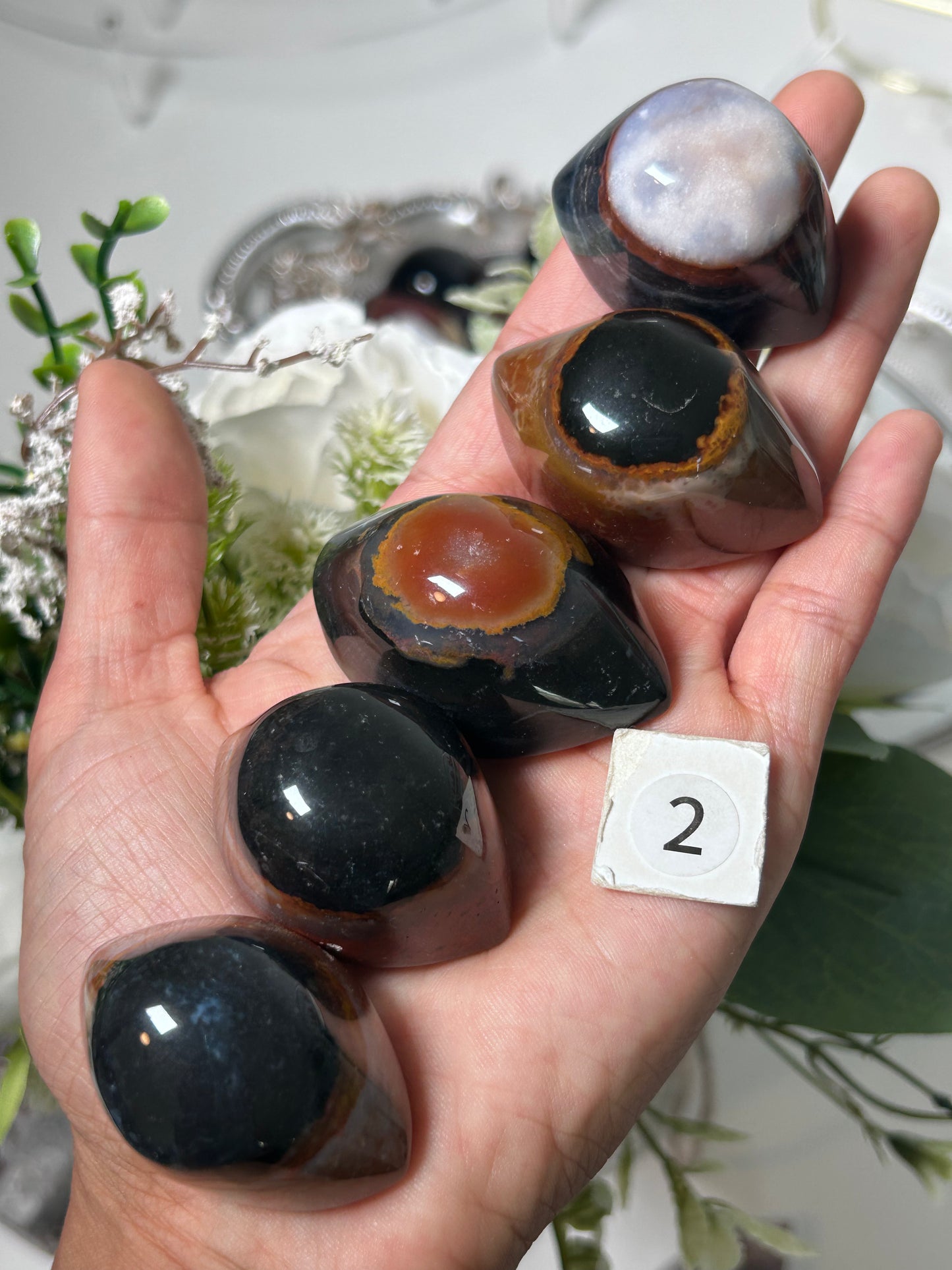 Shiva Eye Agates