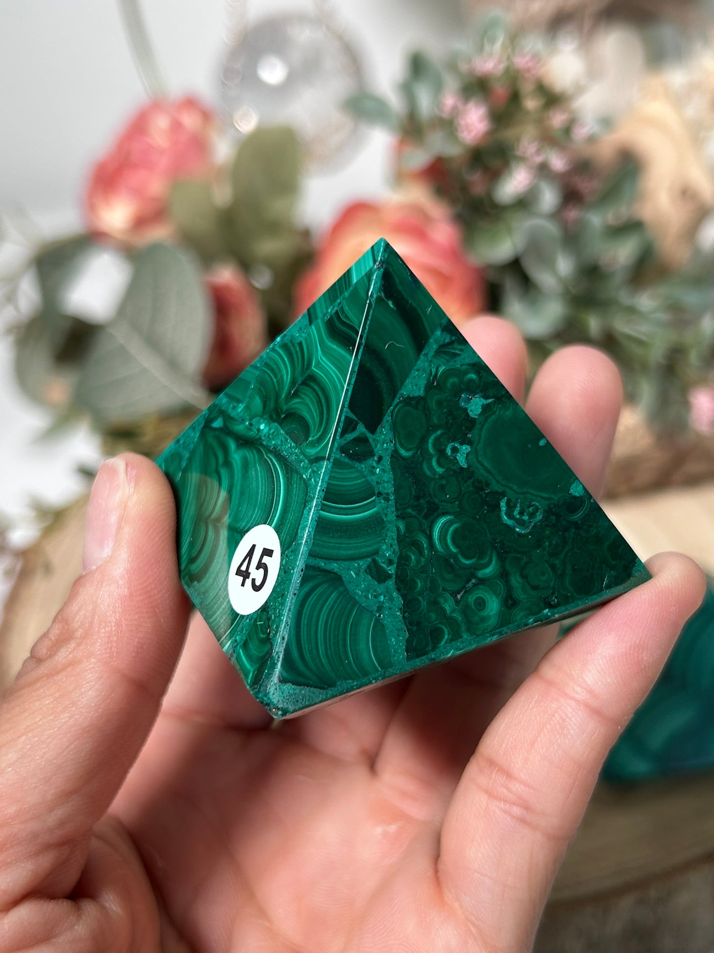 Malachite Pyramids 44, 45, 46