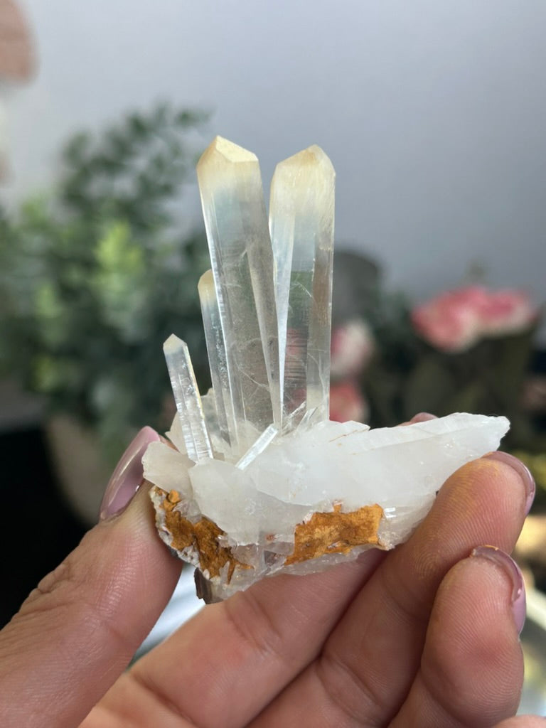 Mango Quartz from Cabiche Mine, Colombia 123