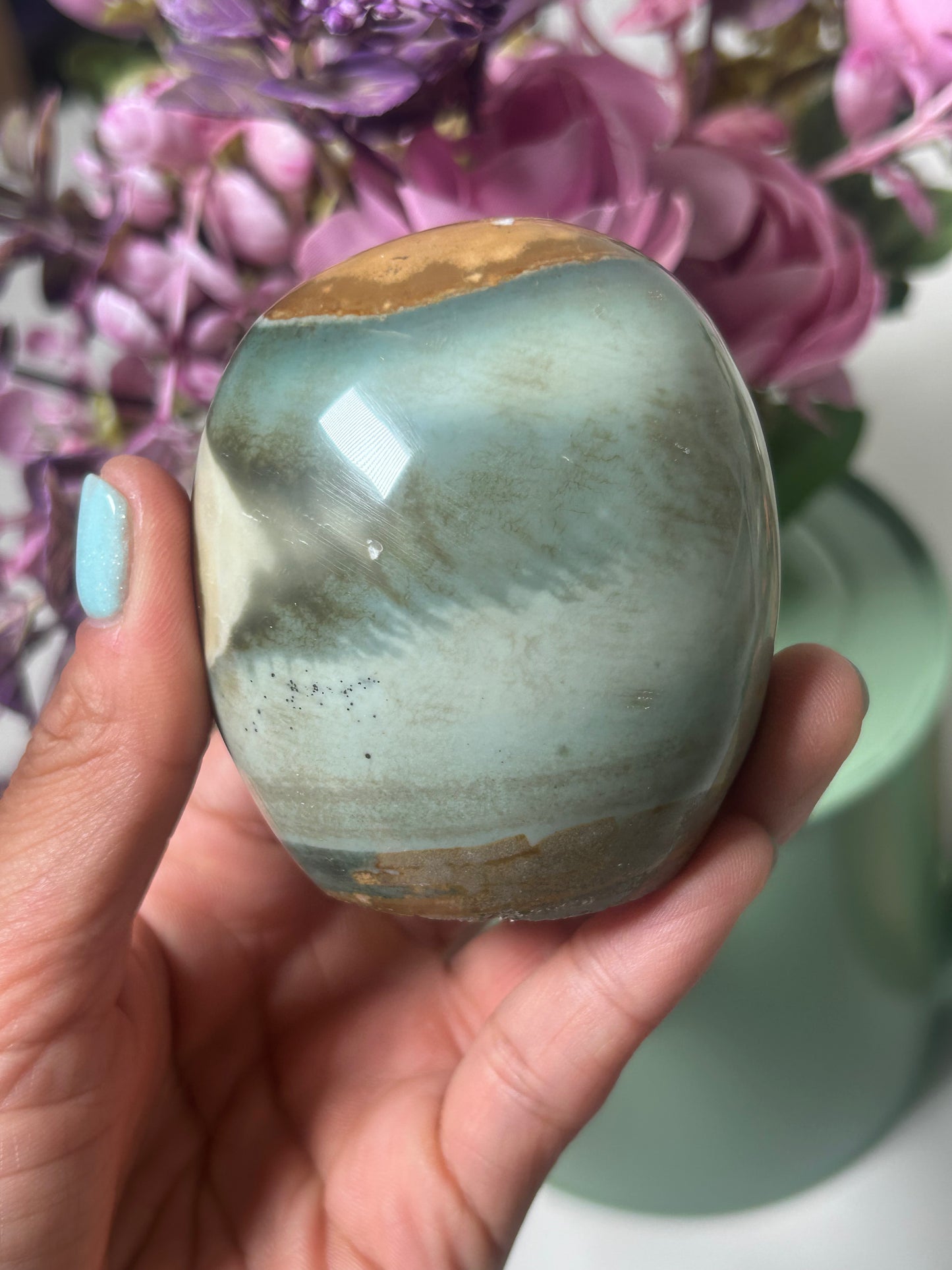 Pastel Polychrome Jasper Freeform 36