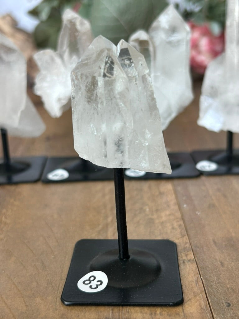 Twin Quartz On Stand 83, 84, 85, 86, 87