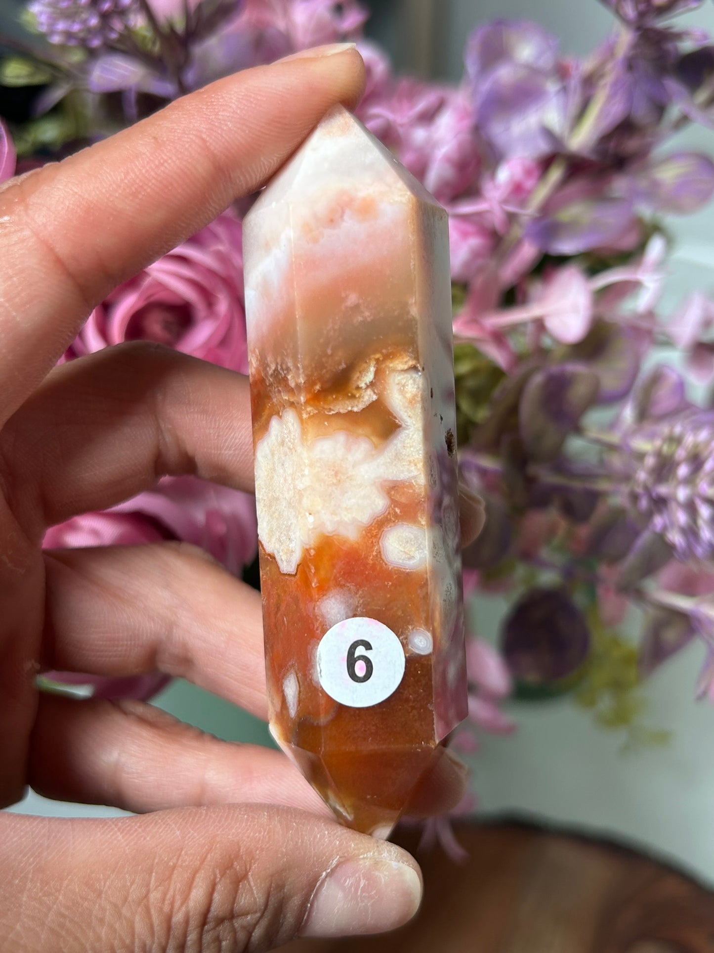 Carnelian Flower Agate DT