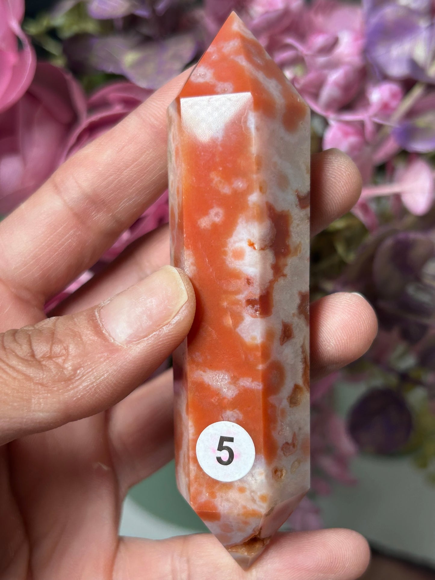Carnelian Flower Agate DT