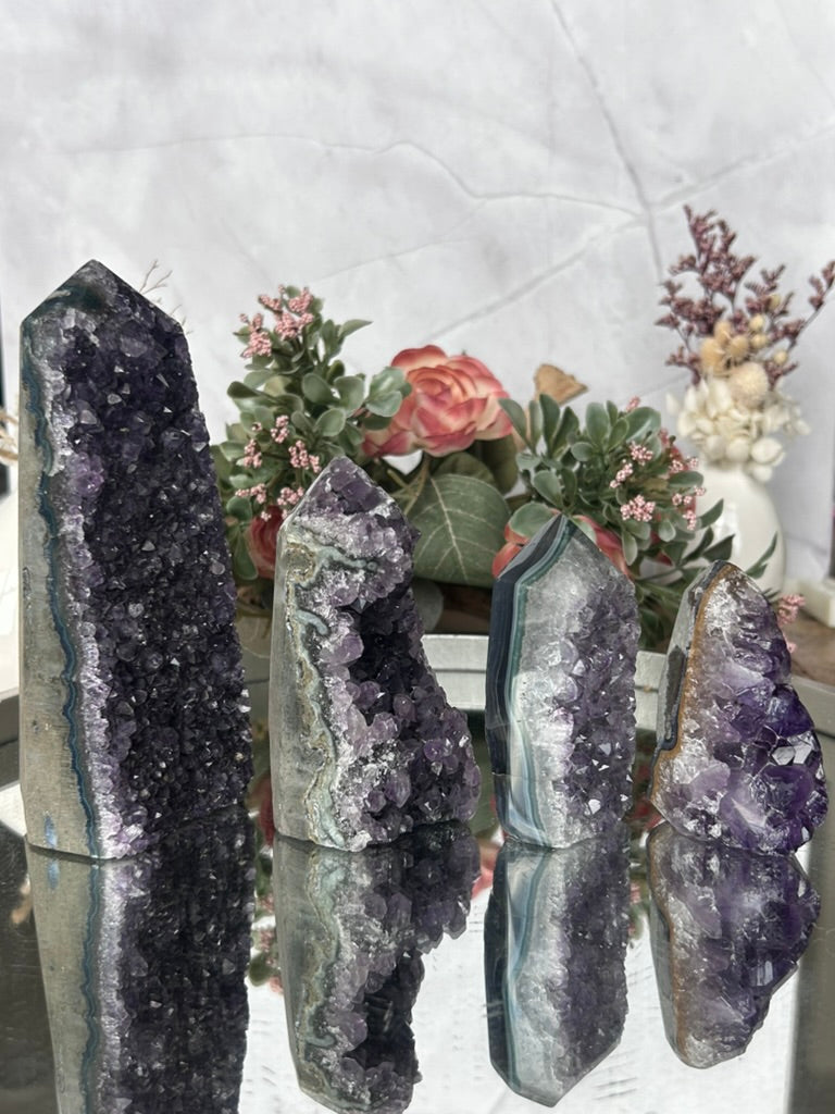 Amethyst Geode Tower