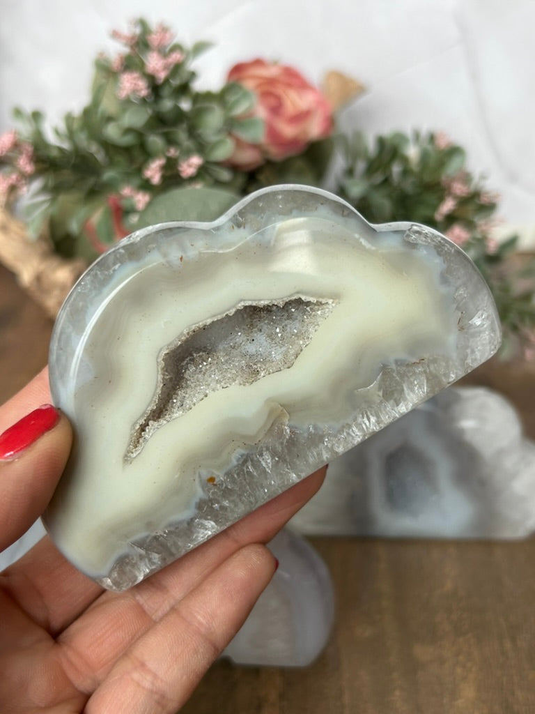 Druzy Agate Clouds
