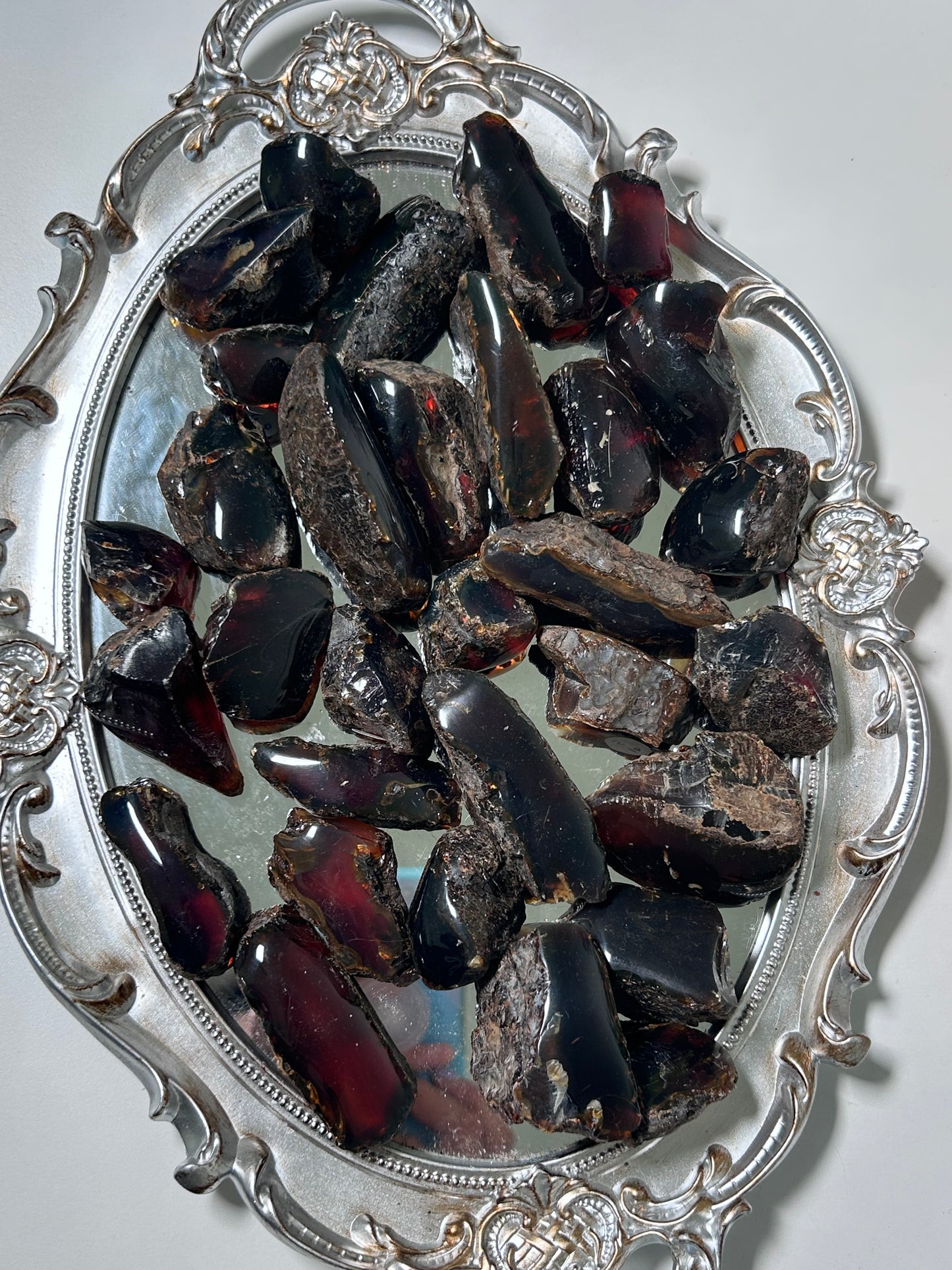 Indonesian Blue Amber Raw