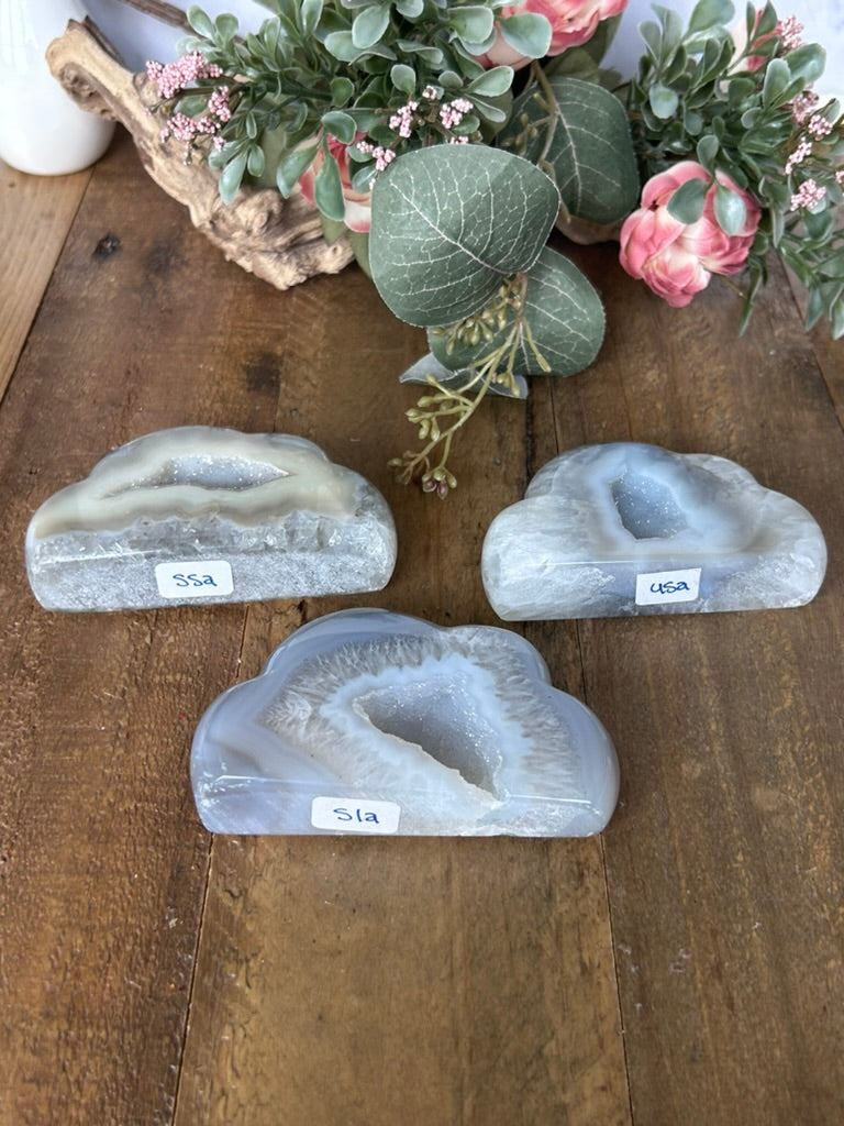 Druzy Agate Clouds