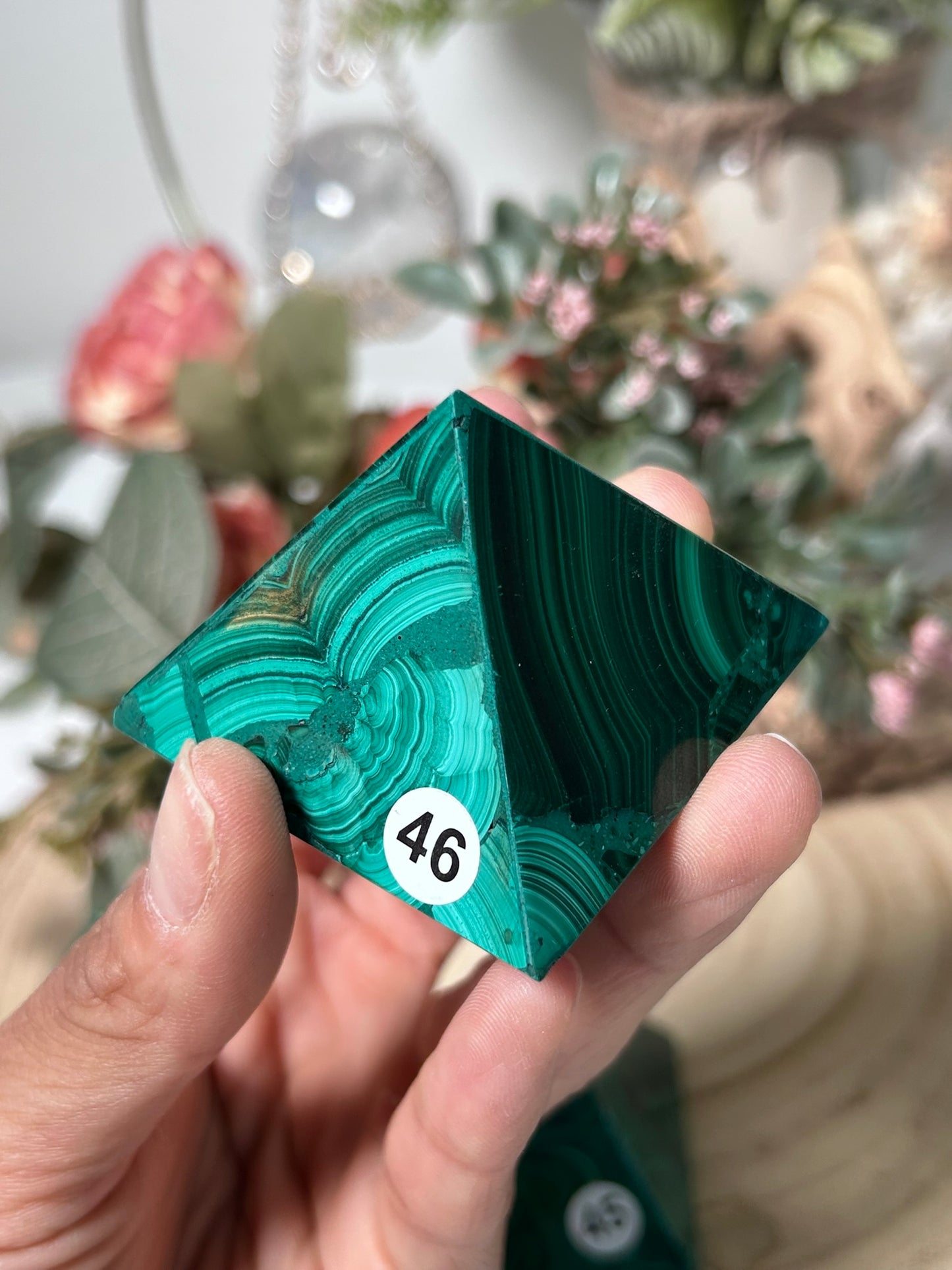 Malachite Pyramids 44, 45, 46