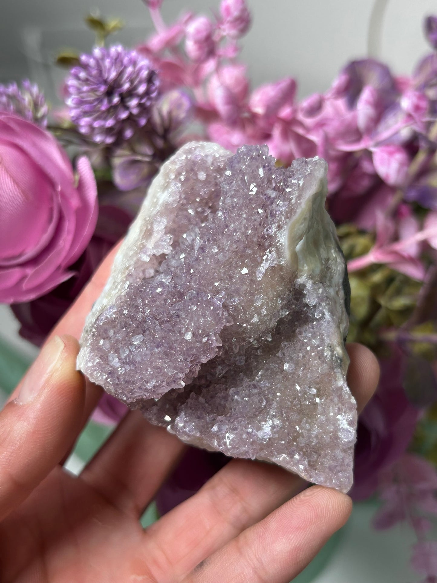 Rainbow Amethyst Raw 62, 47, 52