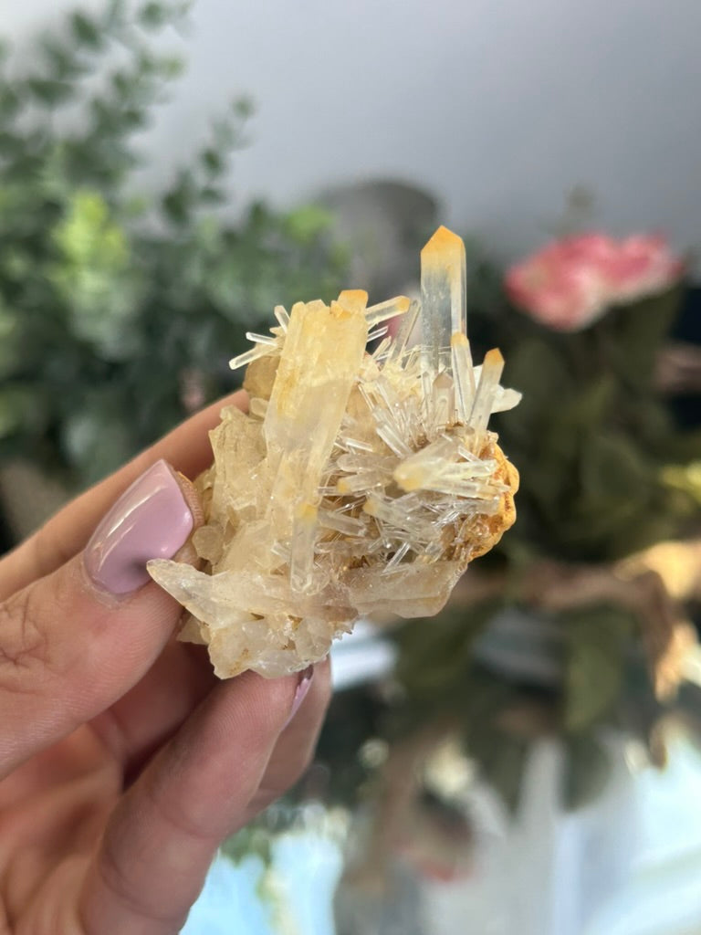 Mango Quartz from Cabiche Mine, Colombia 111b