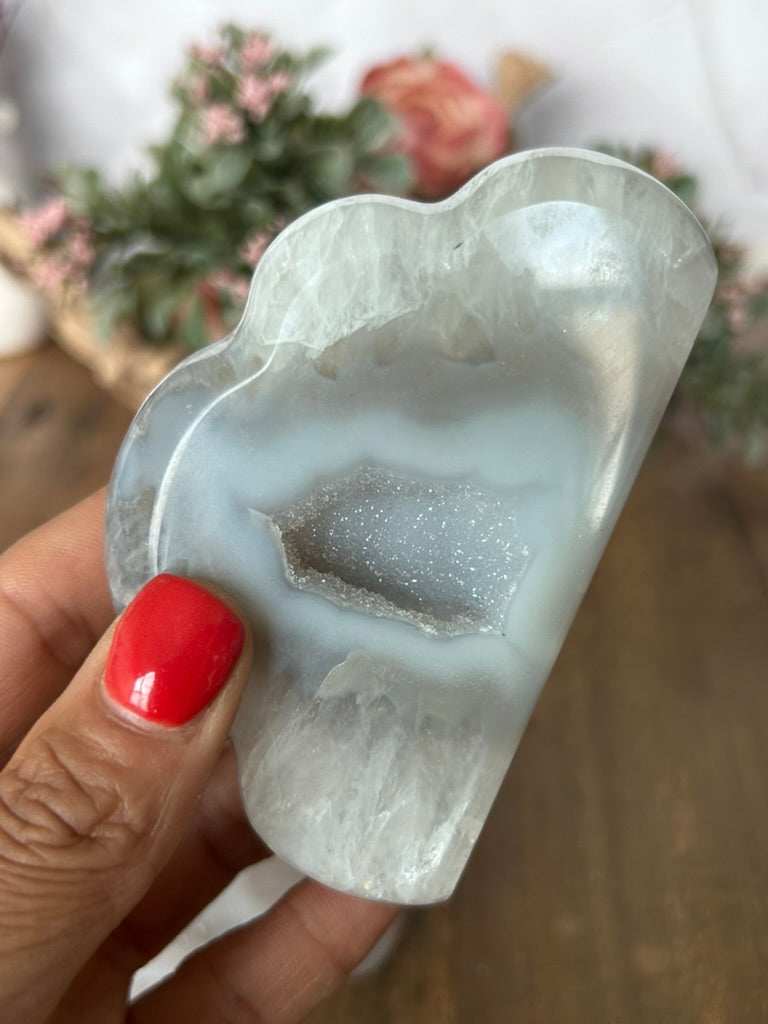 Druzy Agate Clouds