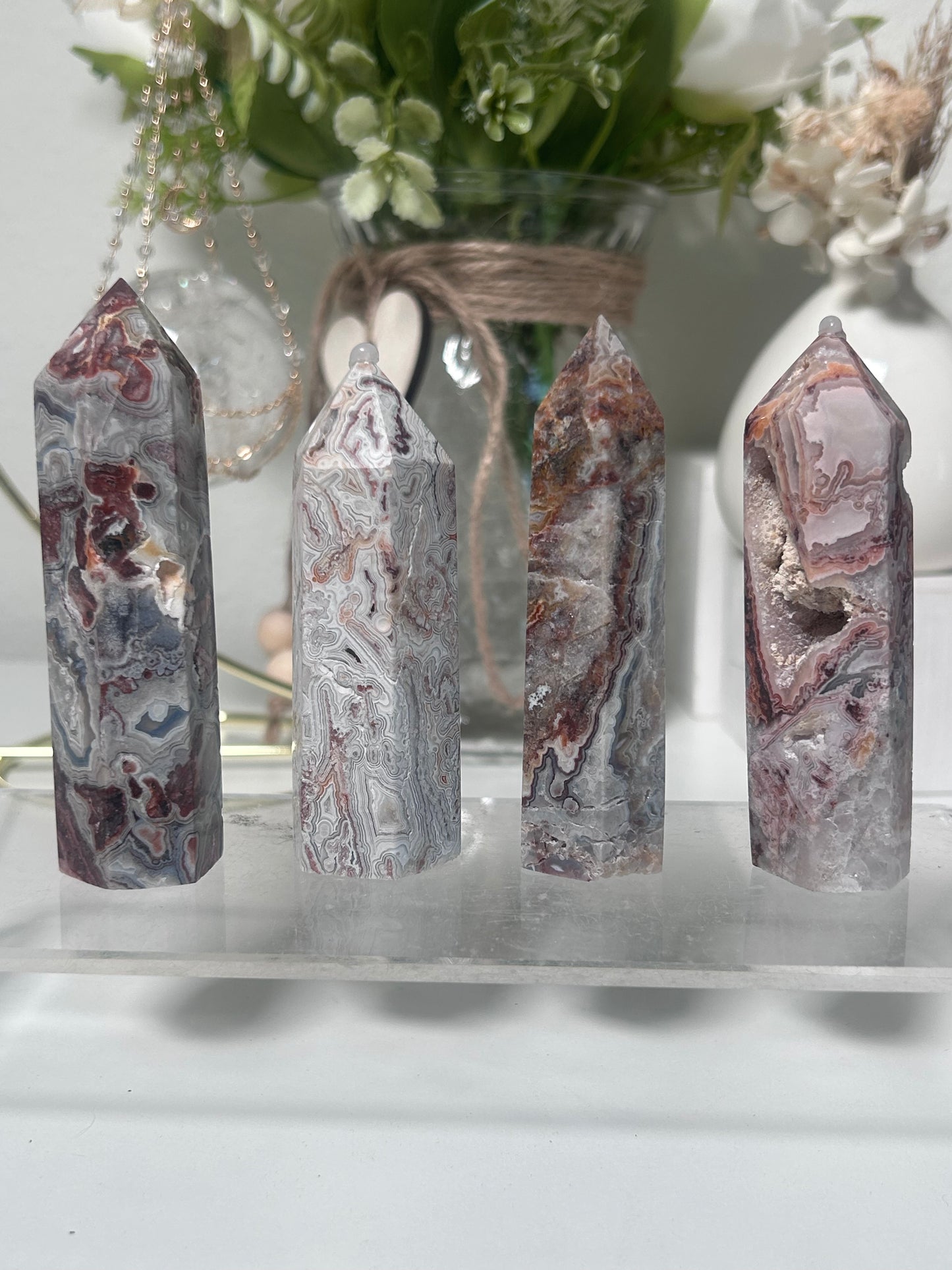Mexican Crazy Lace Towers 24a, 21, 20b, 20c