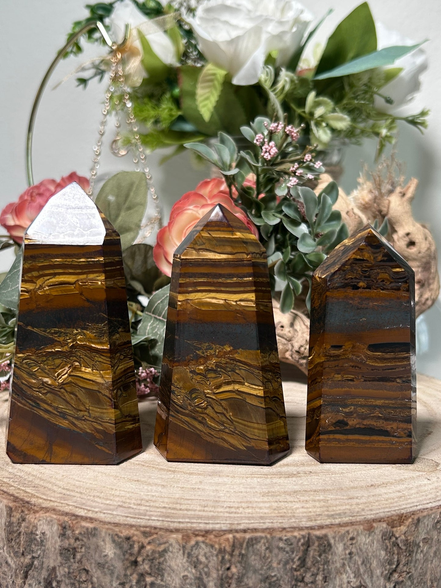 Tiger Eye with Hematite