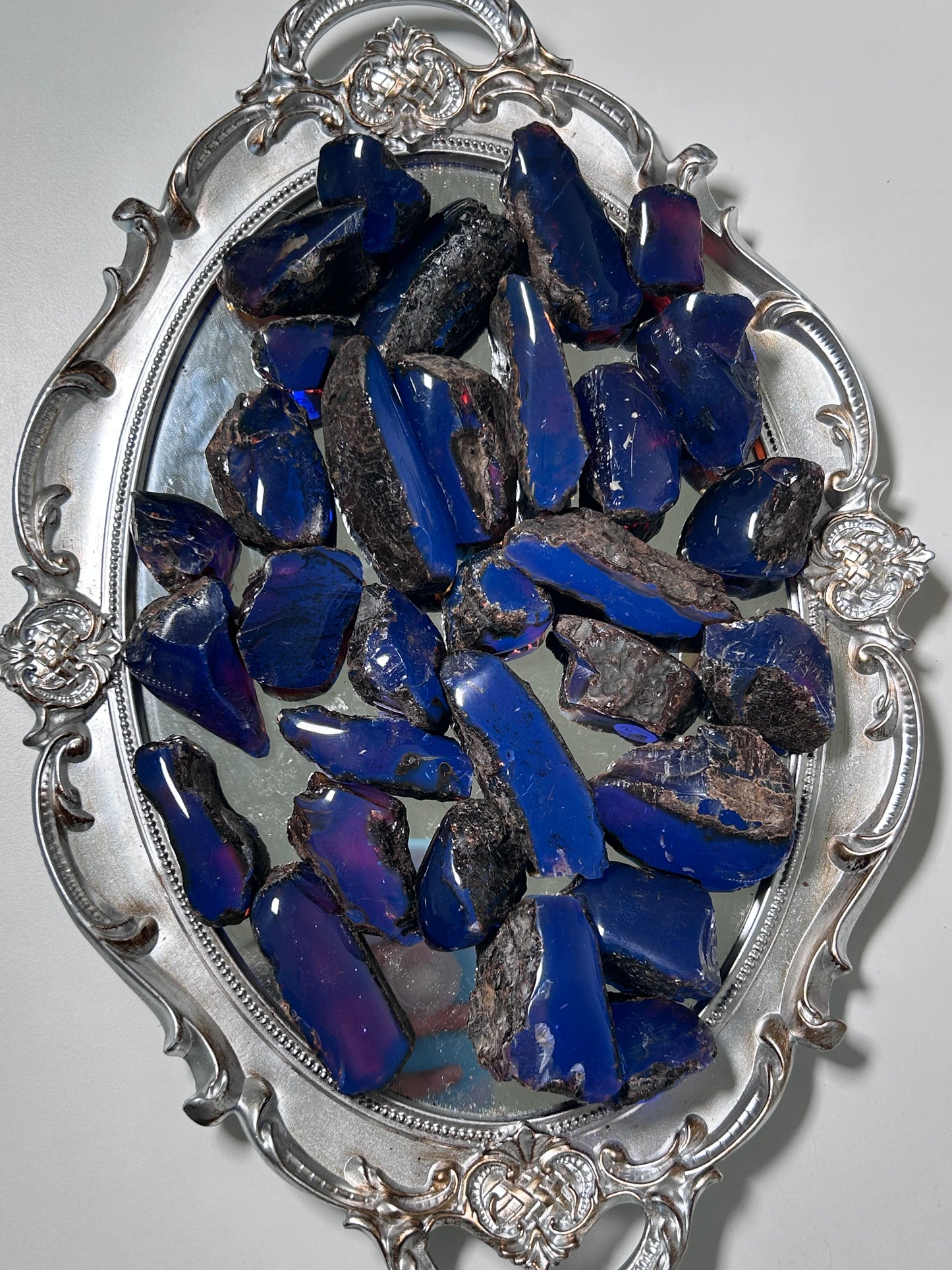 Indonesian Blue Amber Raw