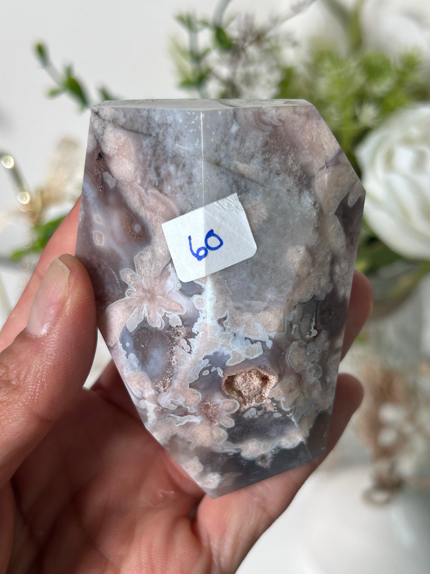 Black Flower Agate FF 60