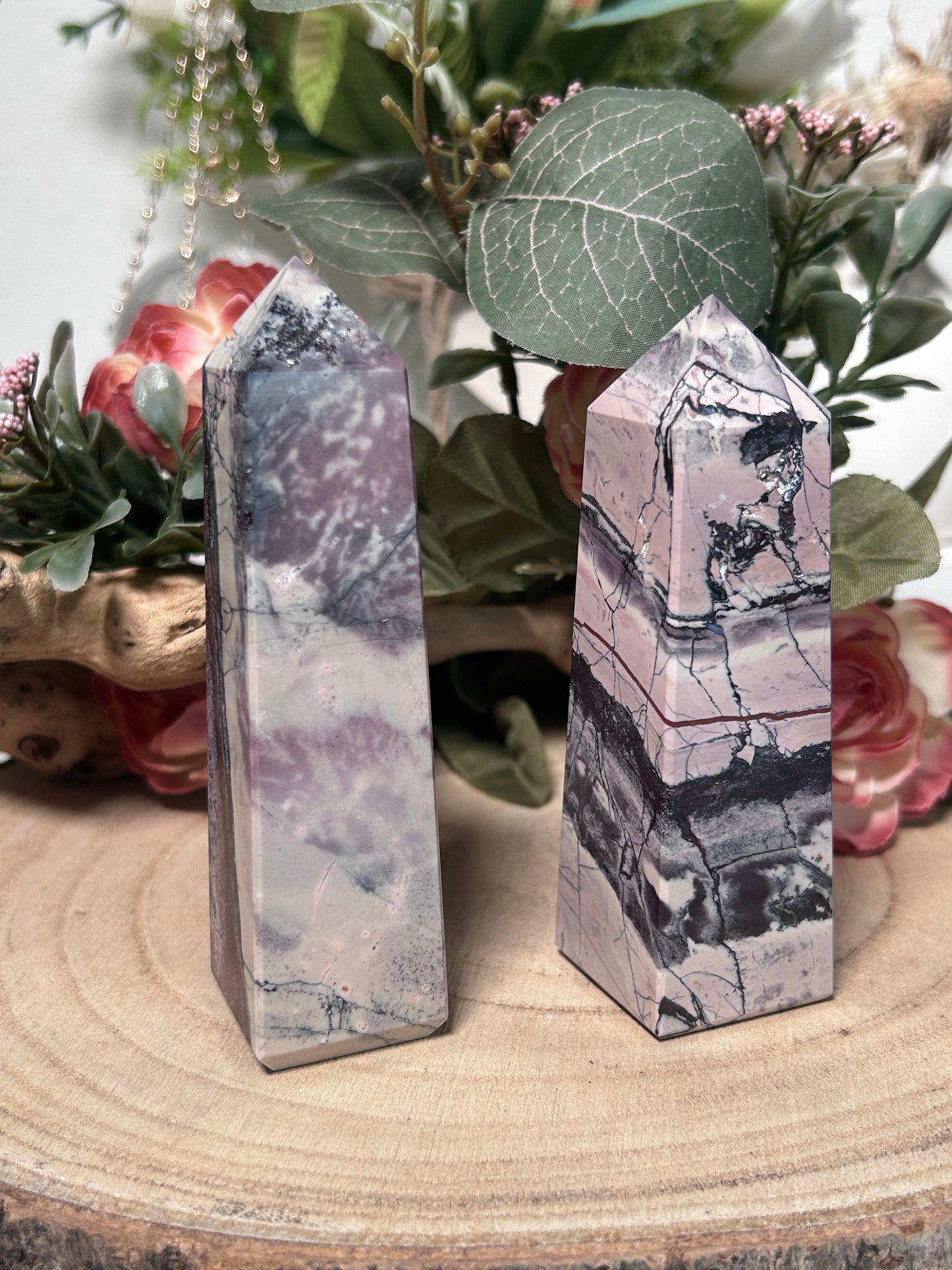 Porcelain Jasper Towers From Mexico 66, 68