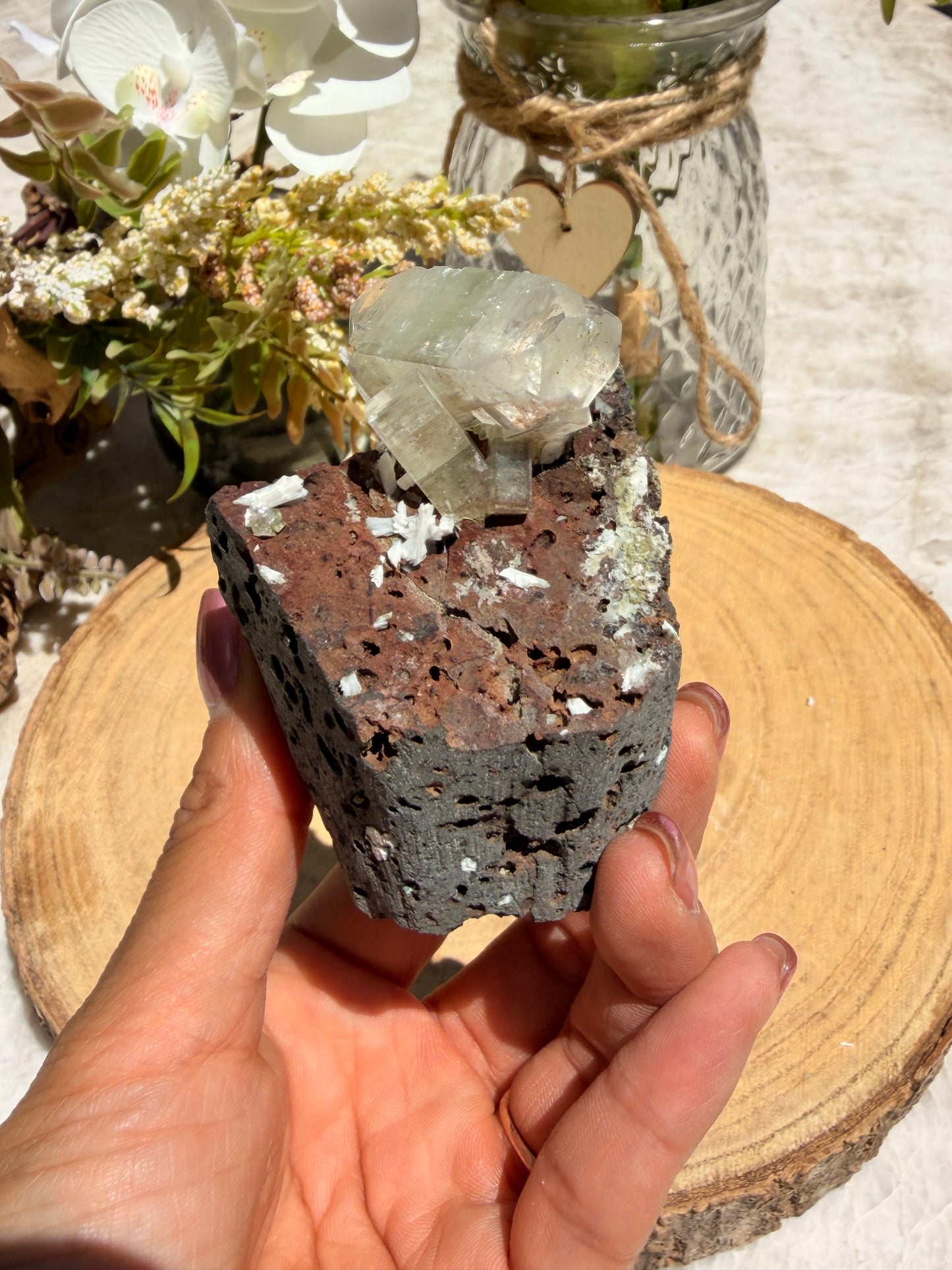Disco Marshy Apophyllite 58