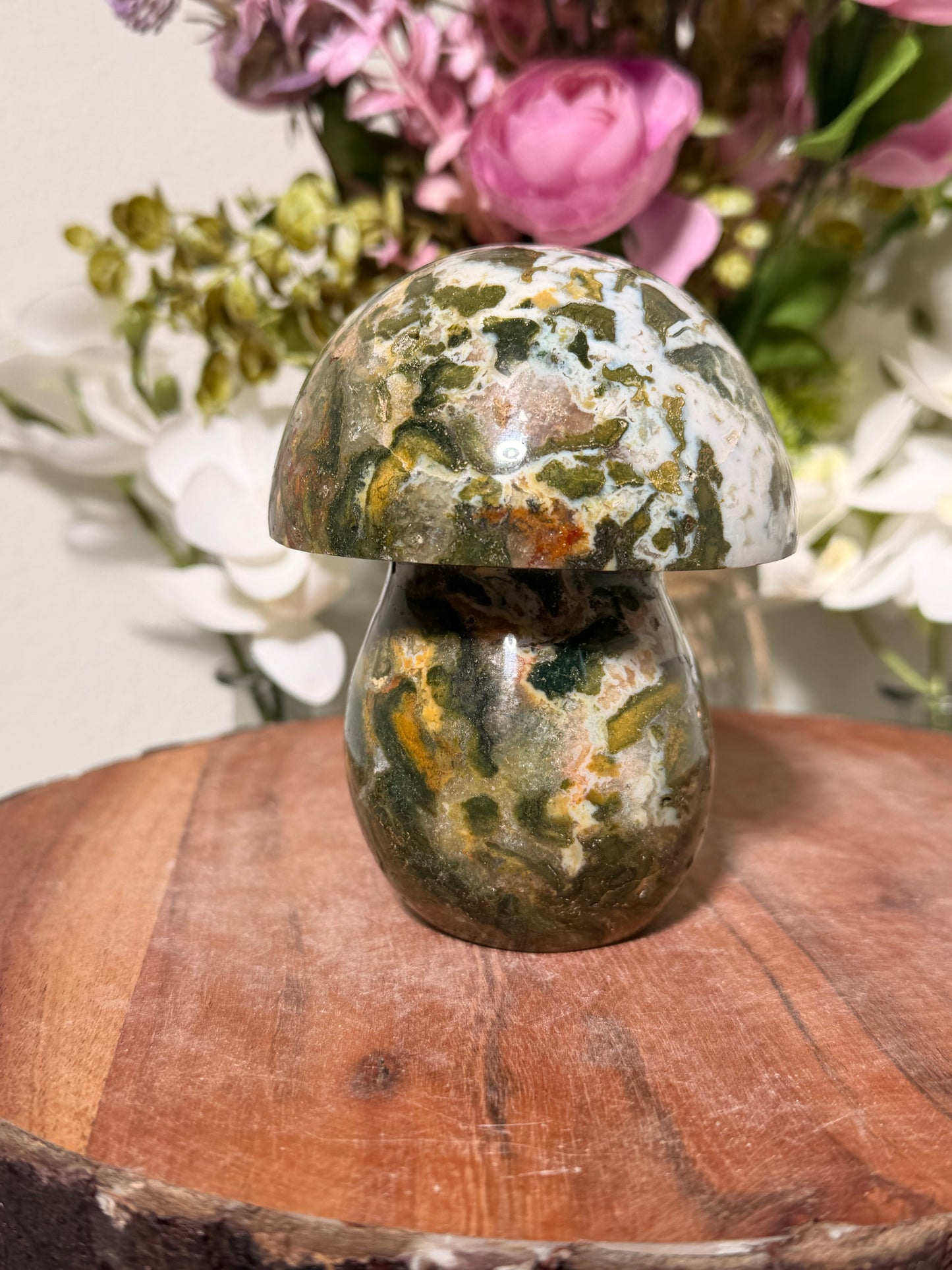 Ocean Jasper Mushroom A
