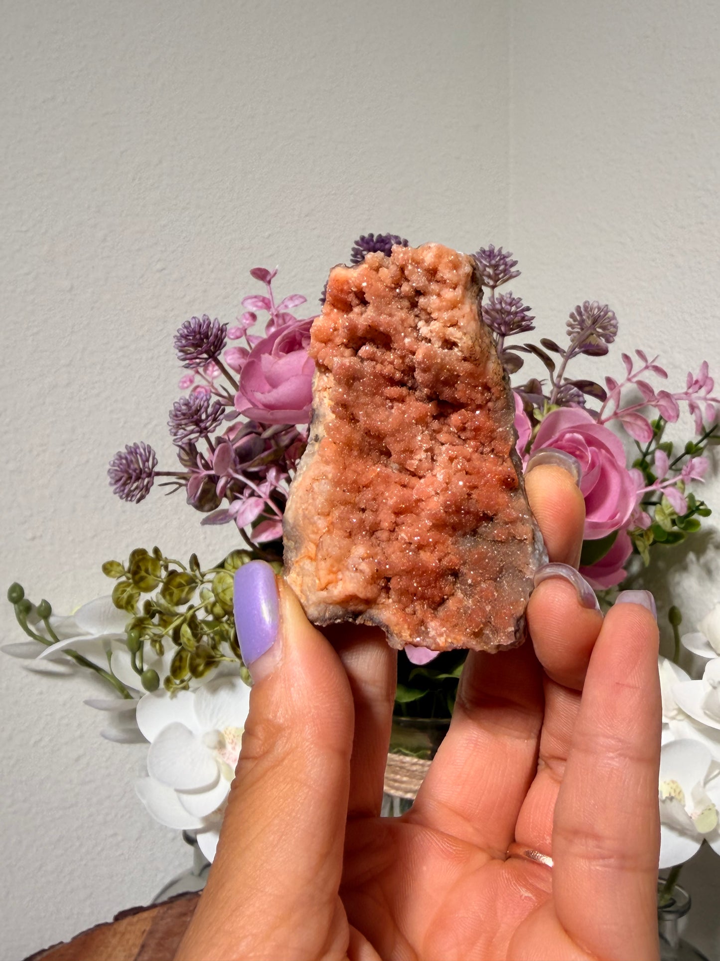 Pink Stalactites From Morocco 22a