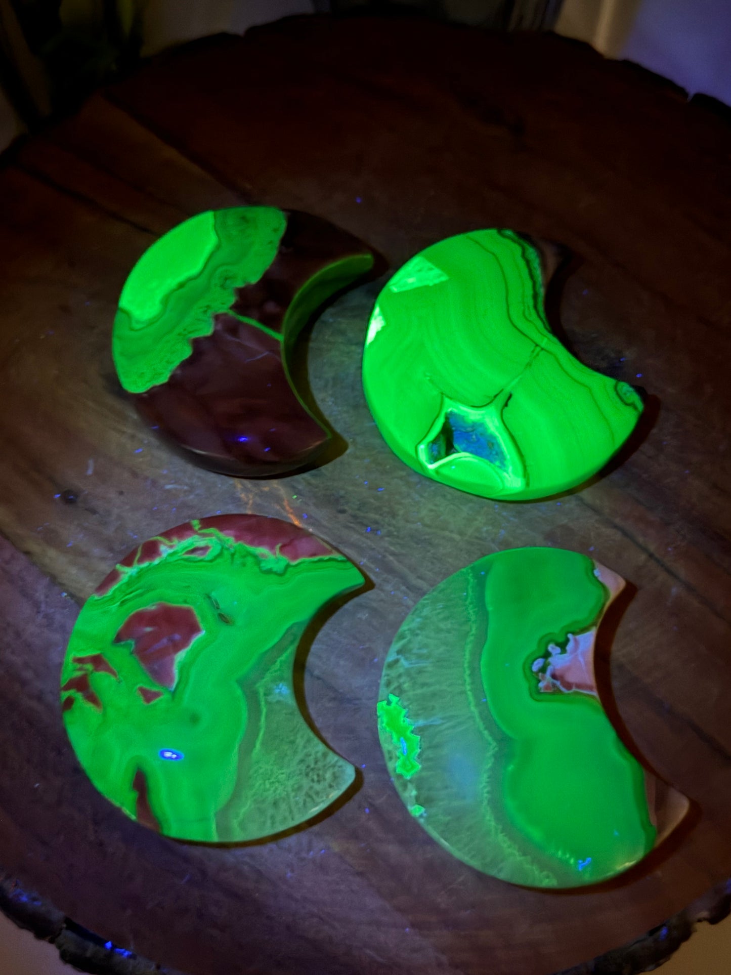 Volcano Agate Moons