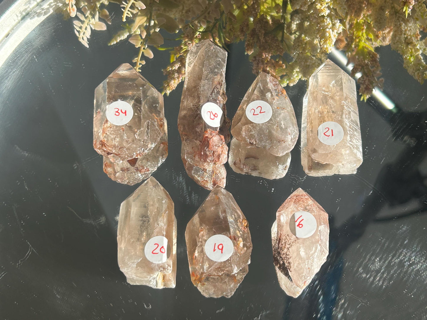 Lemurian Quartz w\ Lodolite Quartz Raw Point | Garden Lemurian Quartz | Shamanic Lemurian Quartz | Scenic Lemurian| Natural Healing Crystal-Raw Crystal Specimens-Lemurian, Quartz, Lodolite