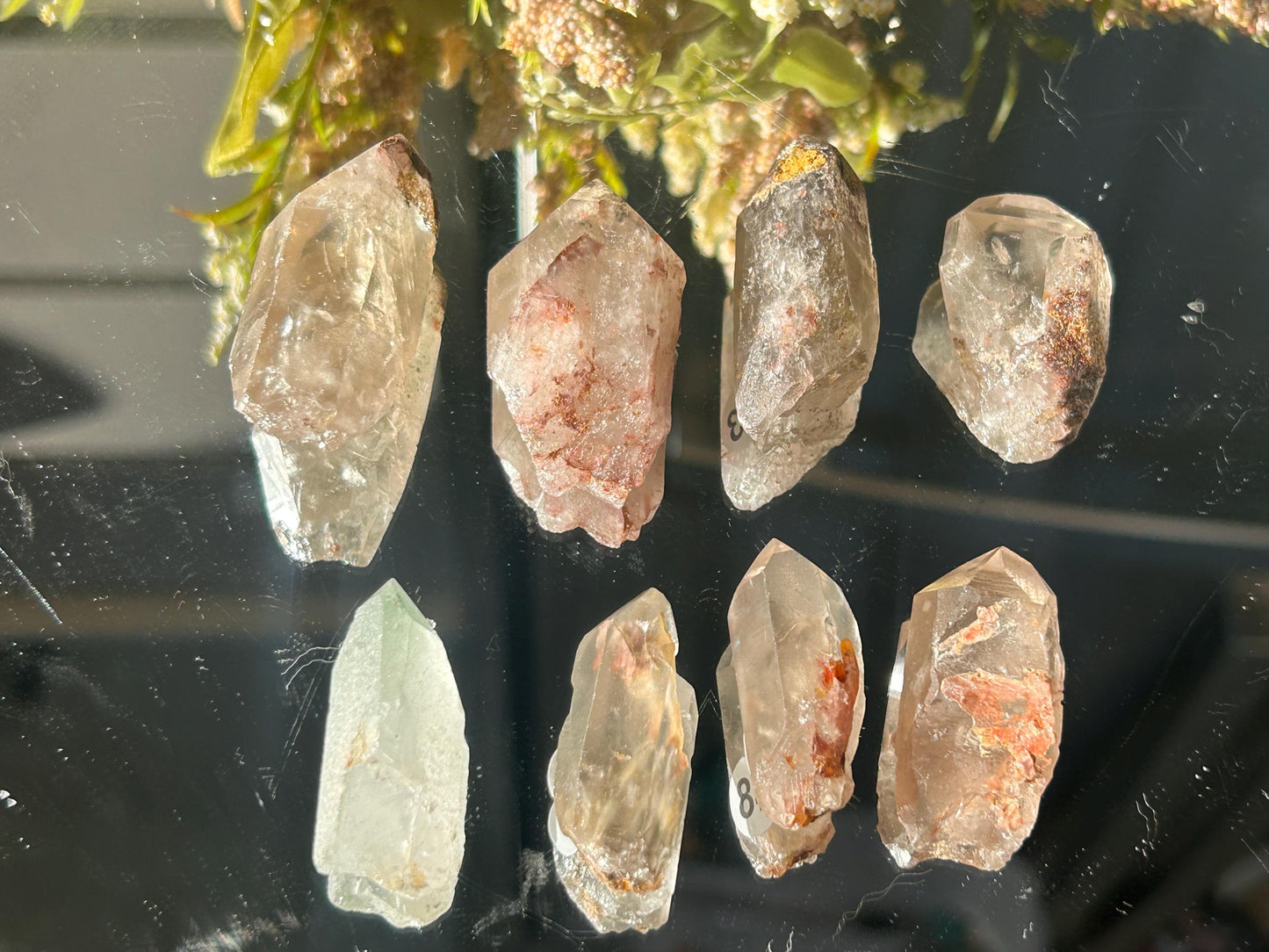 Lemurian Quartz w\ Lodolite Quartz Raw Point | Garden Lemurian Quartz | Shamanic Lemurian Quartz | Scenic Lemurian| Natural Healing Crystal-Raw Crystal Specimens-Lemurian, Quartz, Lodolite