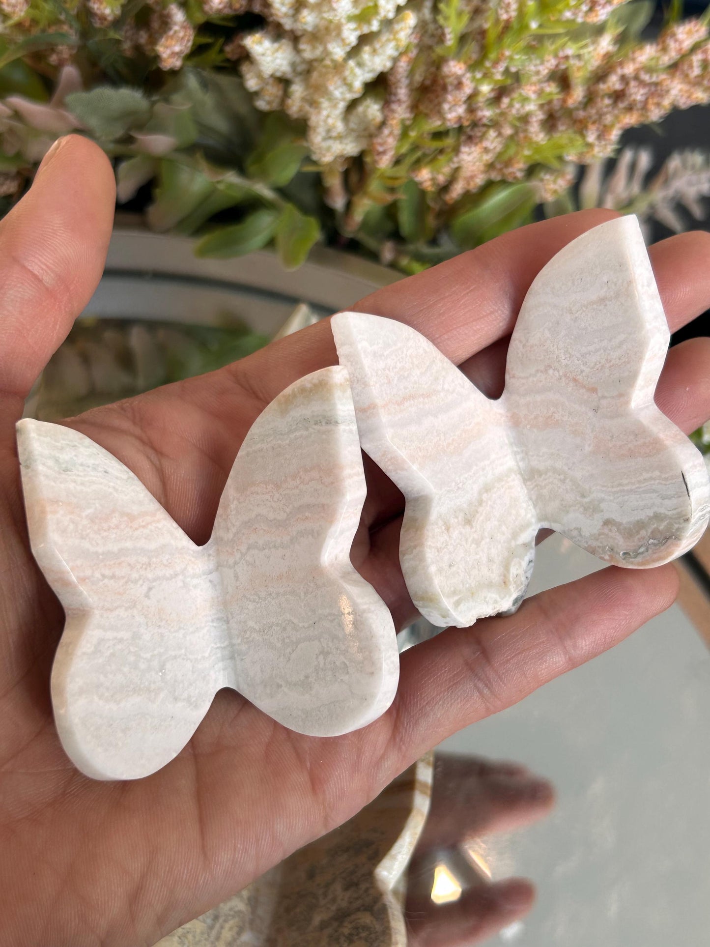 Green Sardonyx 3D Butterfly