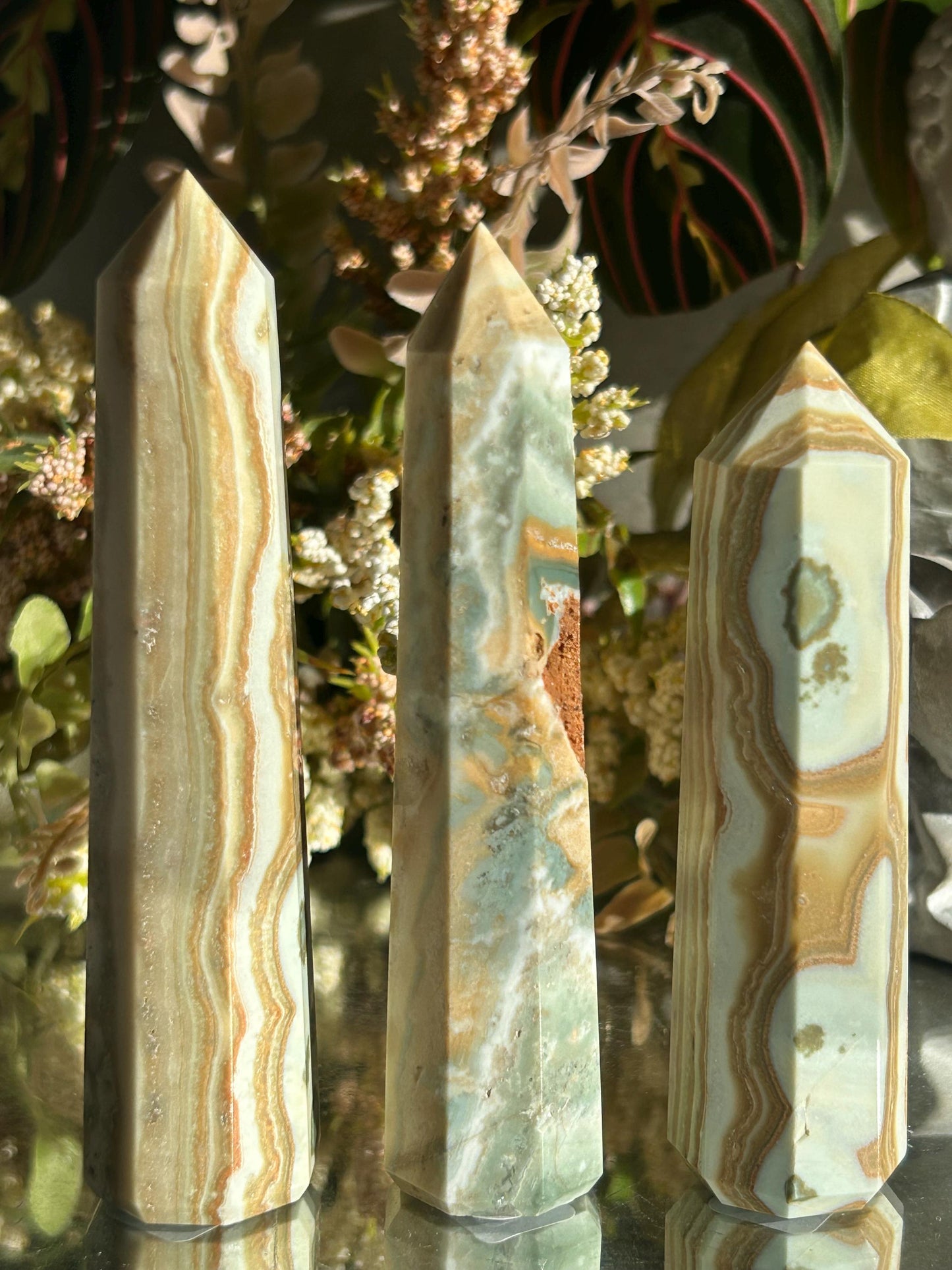 Green Sardonyx Tower