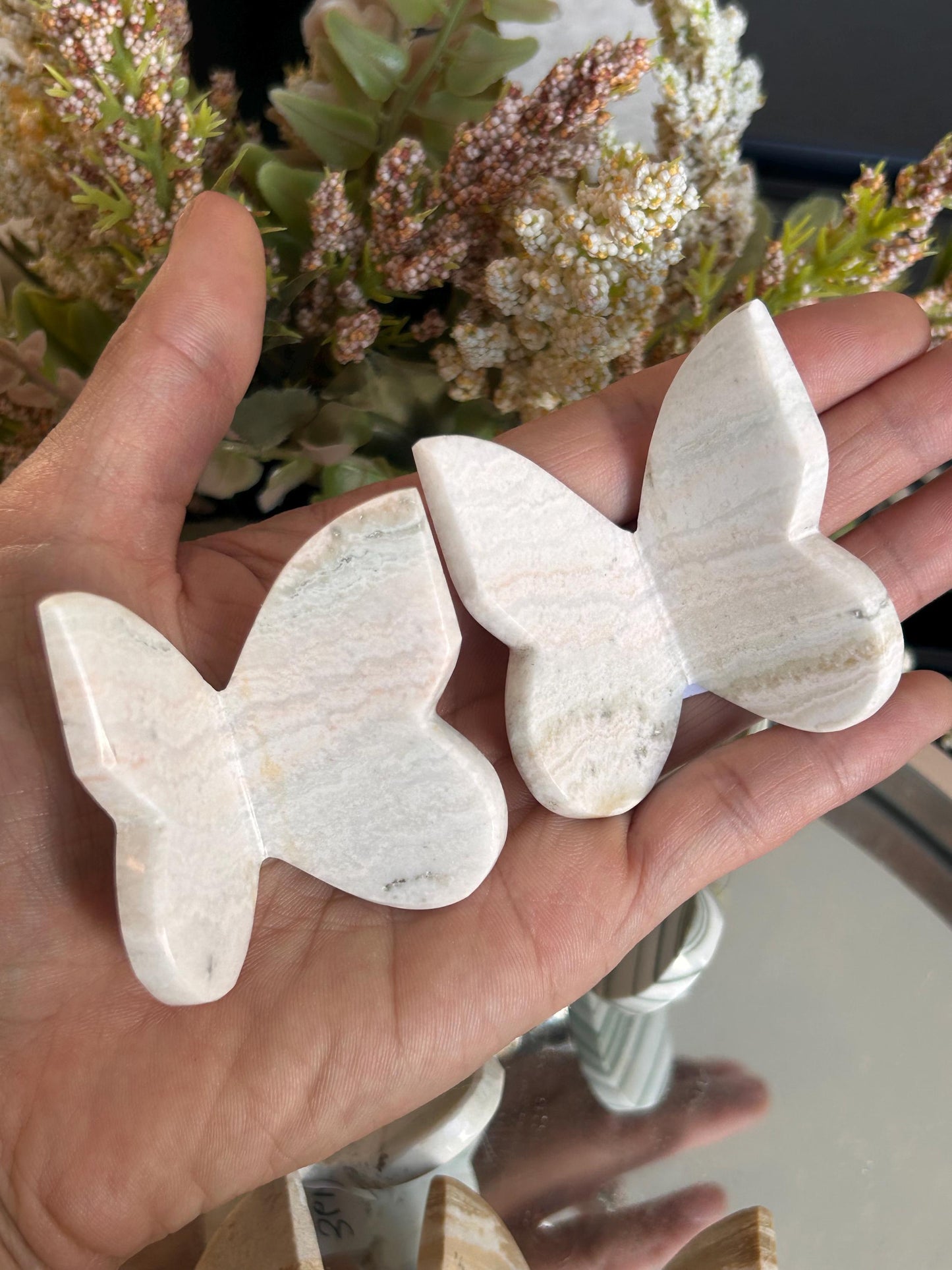 Green Sardonyx 3D Butterfly