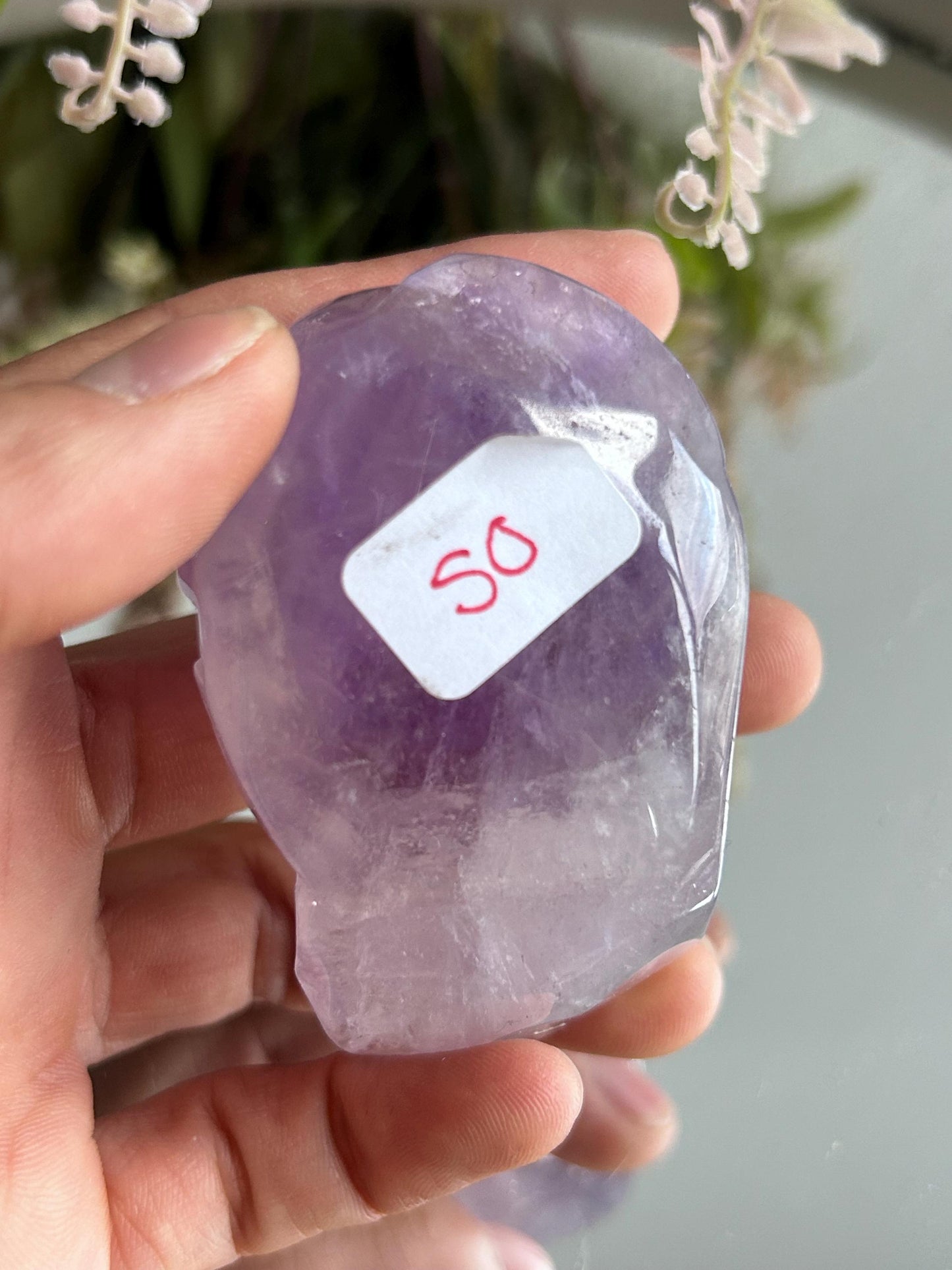 Rainbow Fluorite Rose Crystal Carving | Amethyst Rose Carving | Natural Gemstone | Crystal Gift | Healing Crystal | Crystal Rose Carving-Crystal Carvings-rainbow fluorite