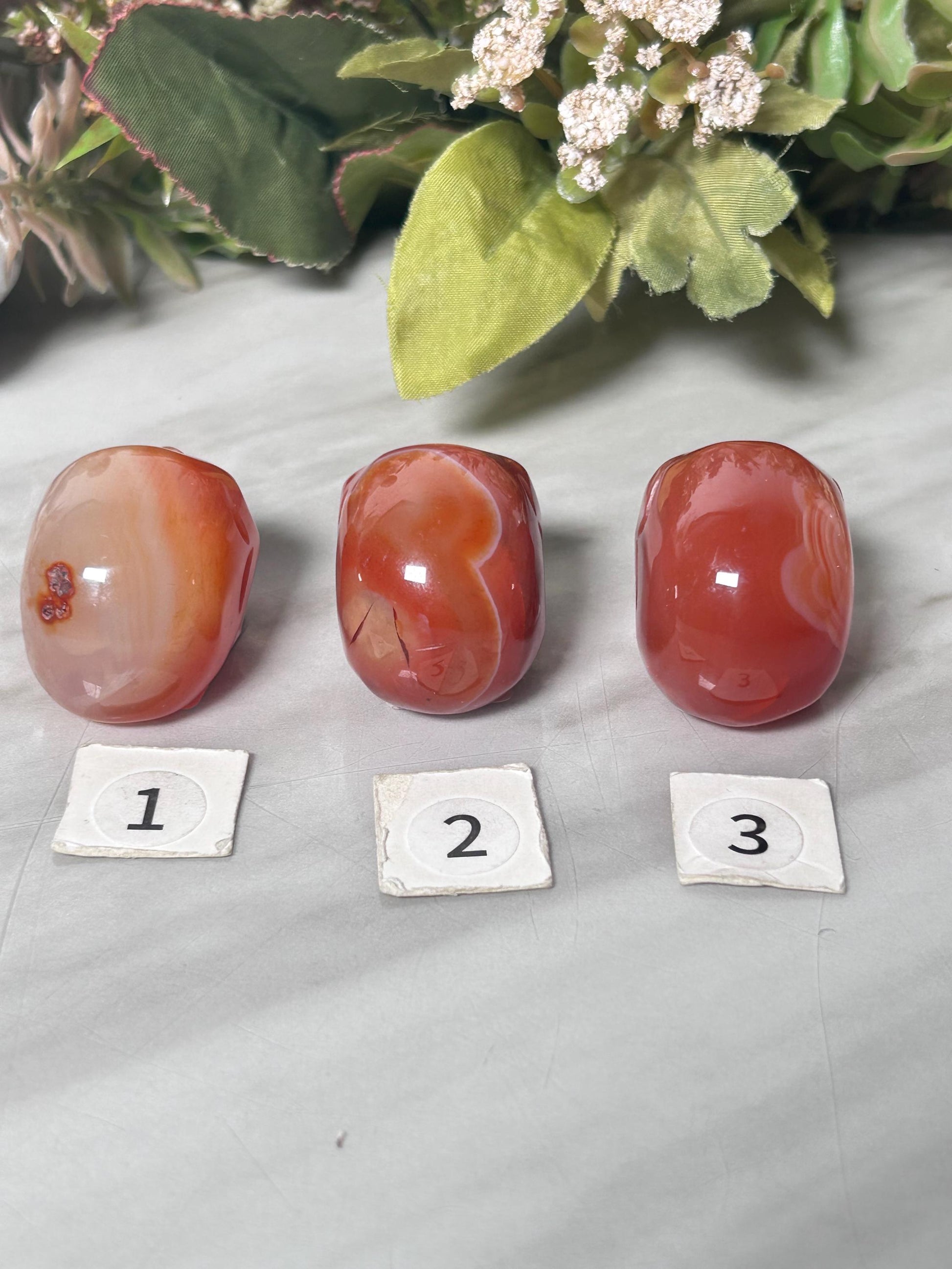 High Quality Carnelian Skull Carving | Carnelian Carving | Carnelian Quartz | Skull Art | Crystal Skull | Home Decor | Witchy Gift-Crystal Carvings-Carnelian Agate, Carnelian