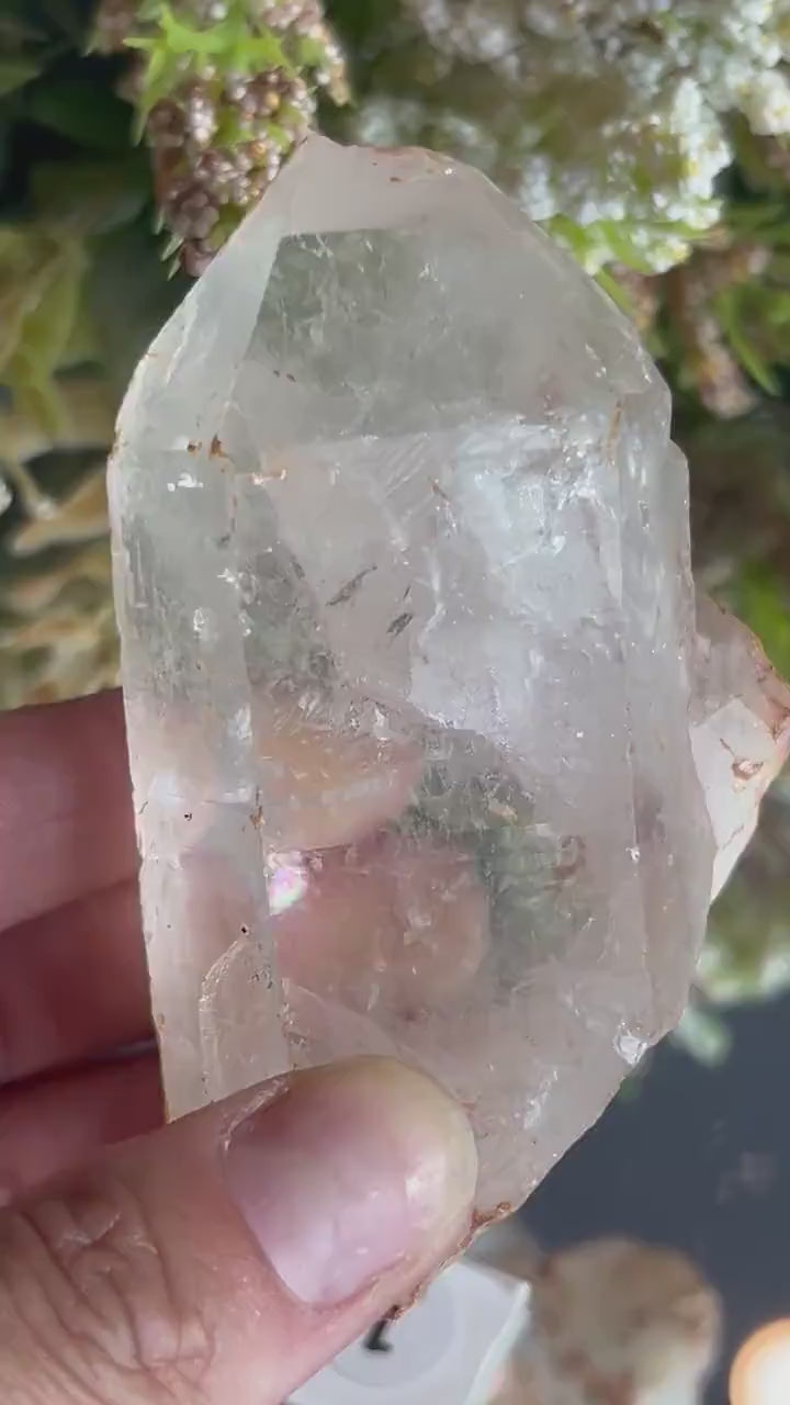 Manifestation Quartz | Penetrator Quartz | Raw Quartz Point | Rare Formation Point | Crystal Gift | Healing Crystals | Inner Child Quartz