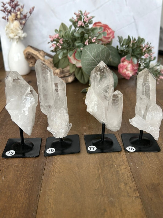 Twin Quartz On Stand 75, 76, 77, 78