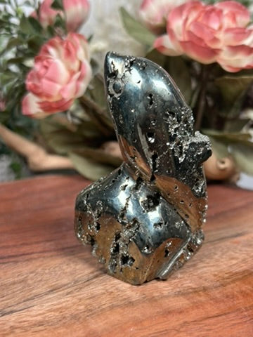 Druzy Pyrite Dolphin