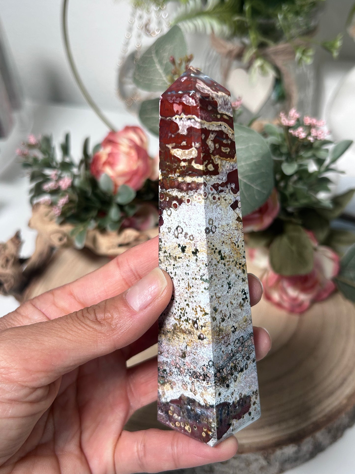 Sea Jasper From India Tower 58a