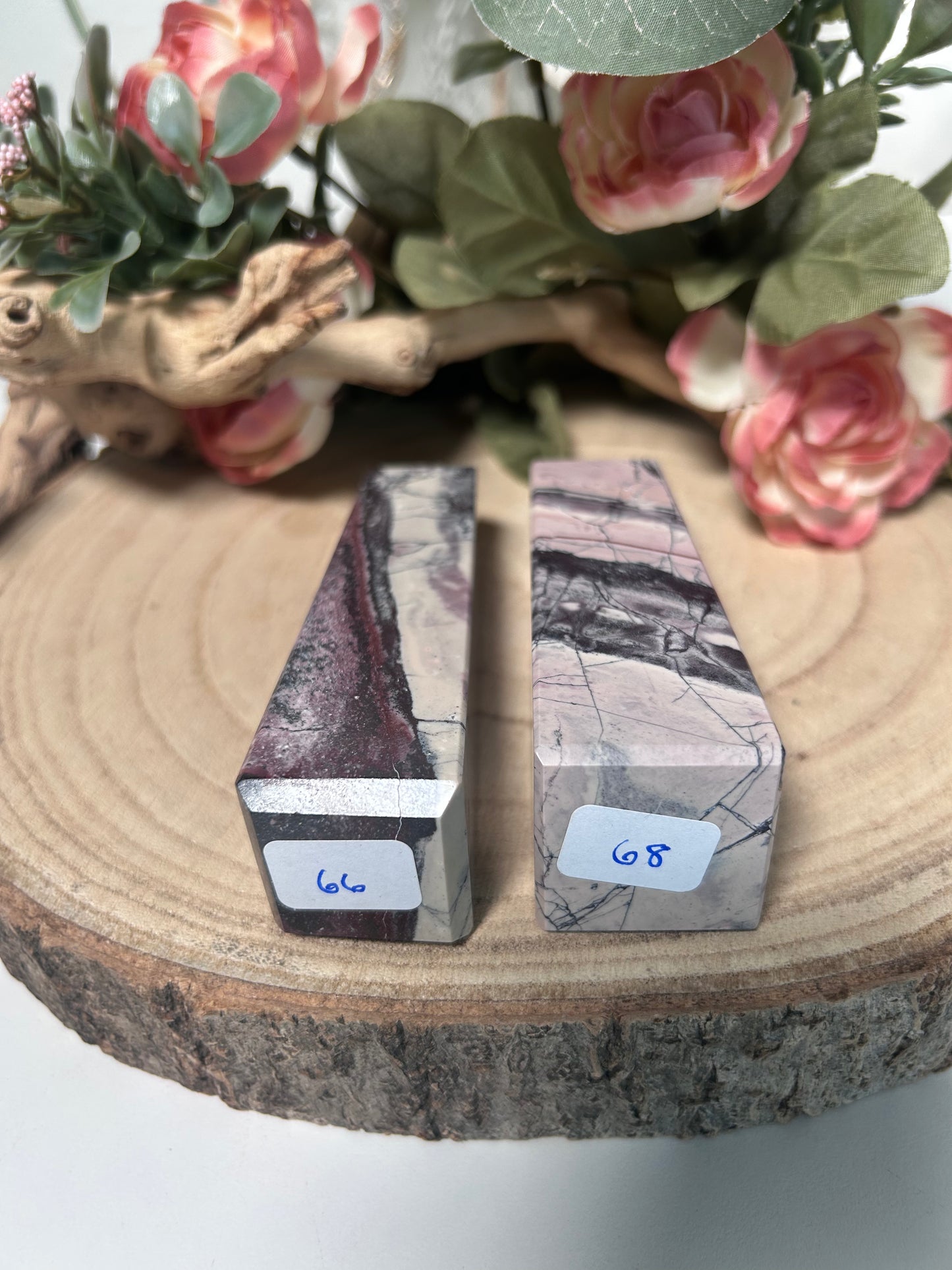 Porcelain Jasper Towers From Mexico 66, 68