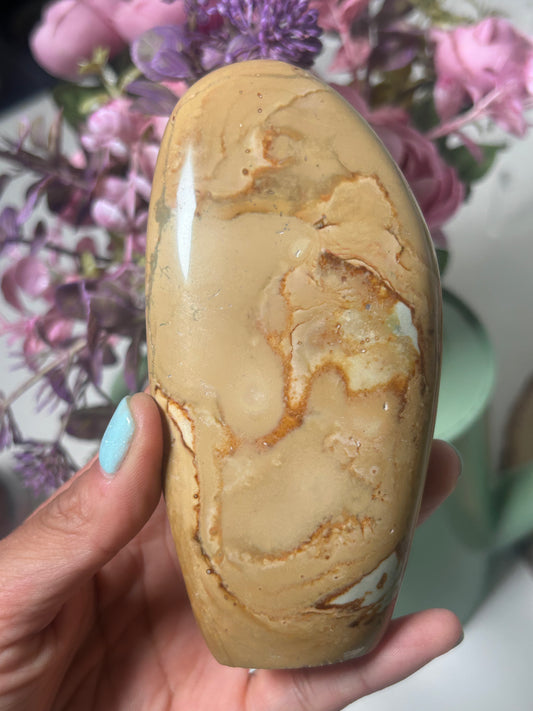 Pastel Polychrome Jasper Freeform 45