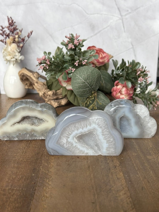 Druzy Agate Clouds
