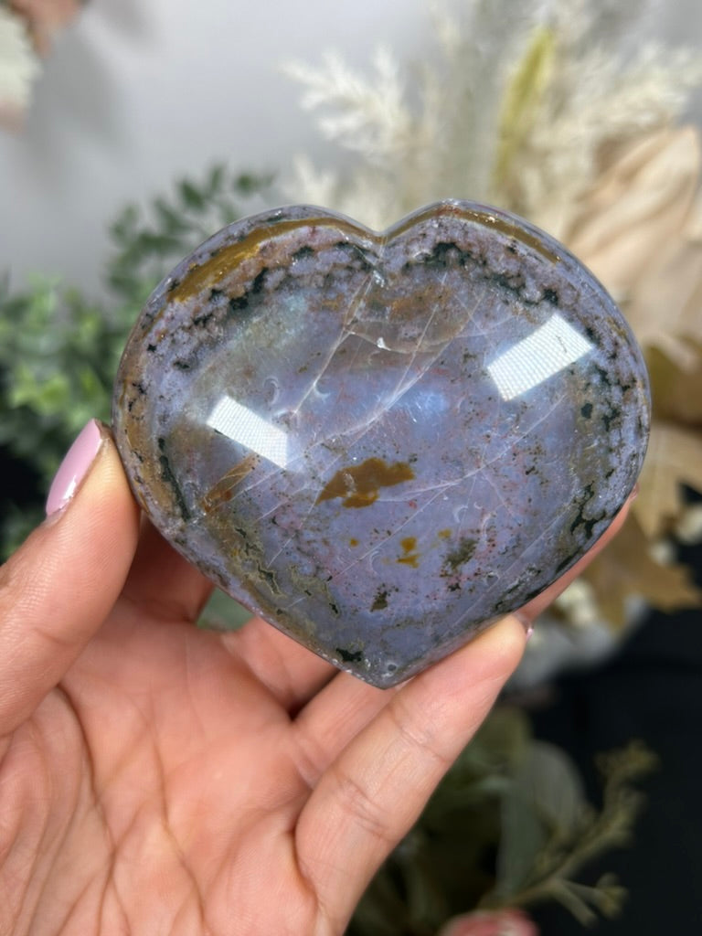 Ocean Jasper Heart 16Q