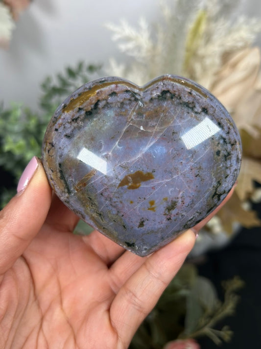 Ocean Jasper Heart 16Q