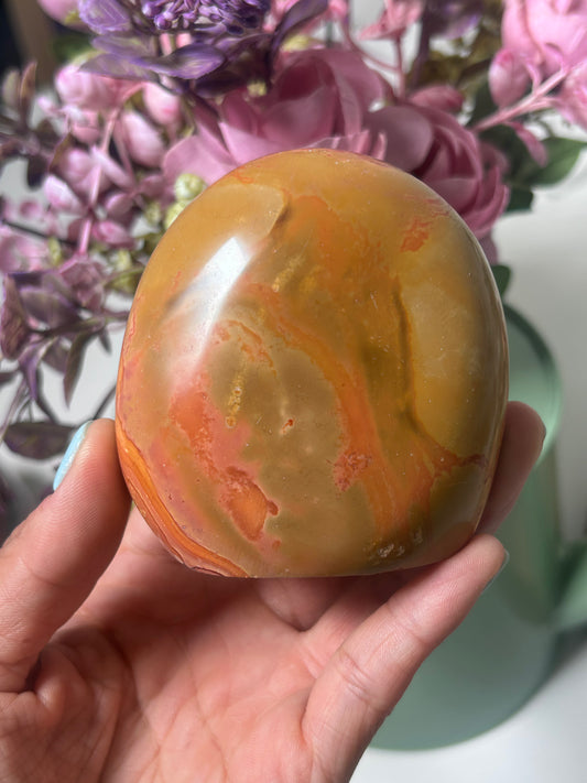 Pastel Polychrome Jasper Freeform 42
