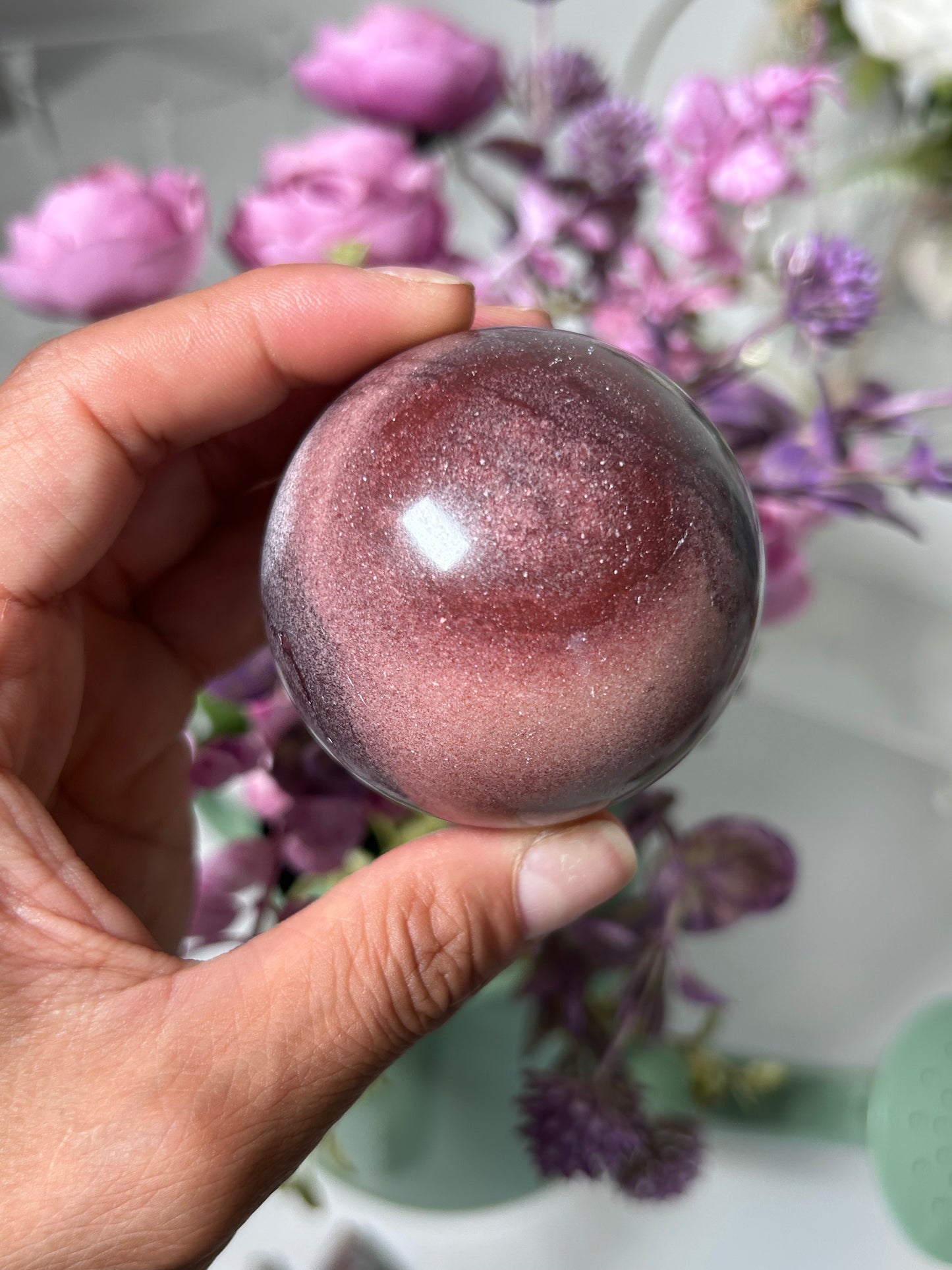 Porcelain Jasper From Mexico Sphere 78a
