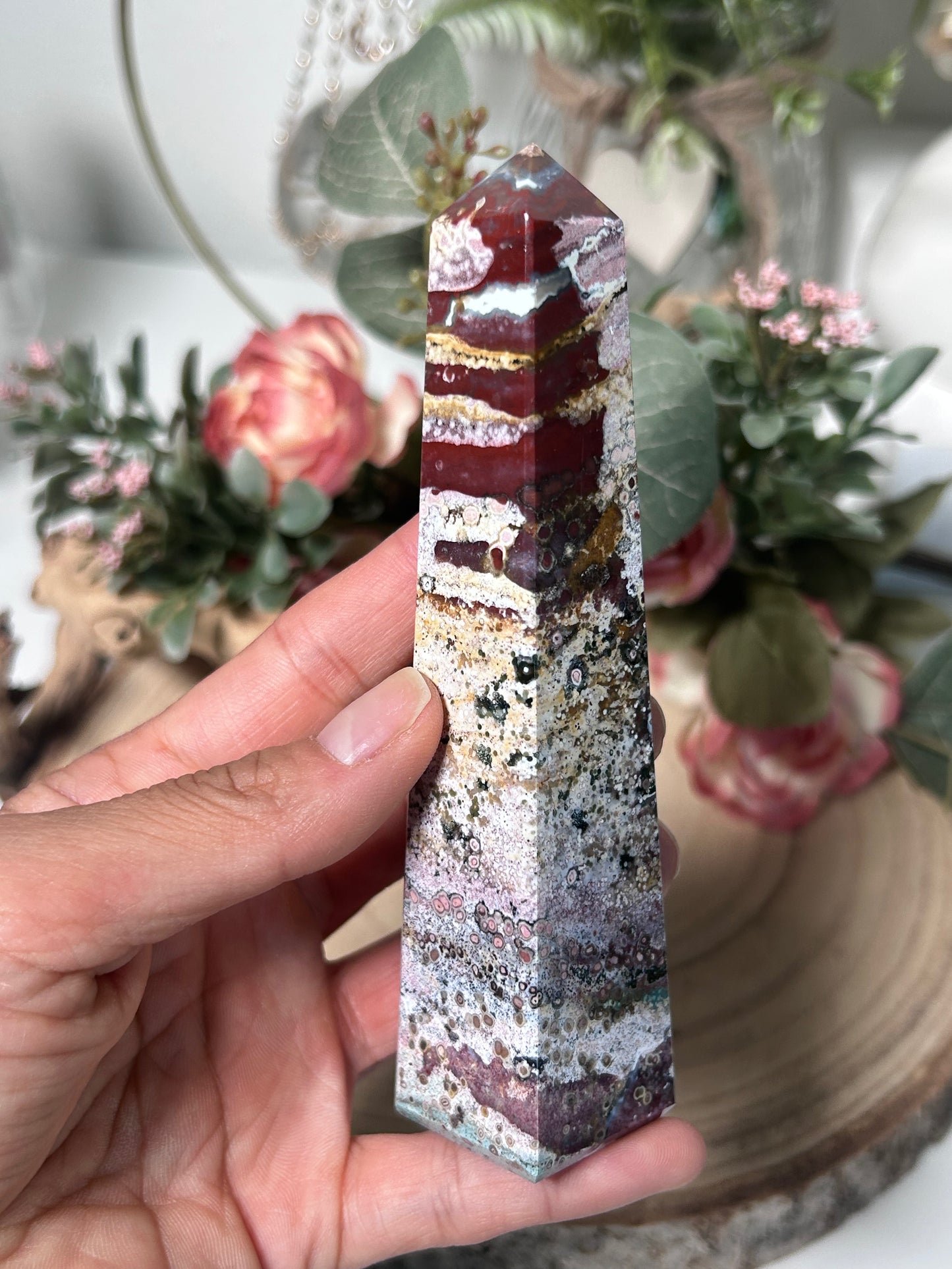Sea Jasper From India Tower 58a