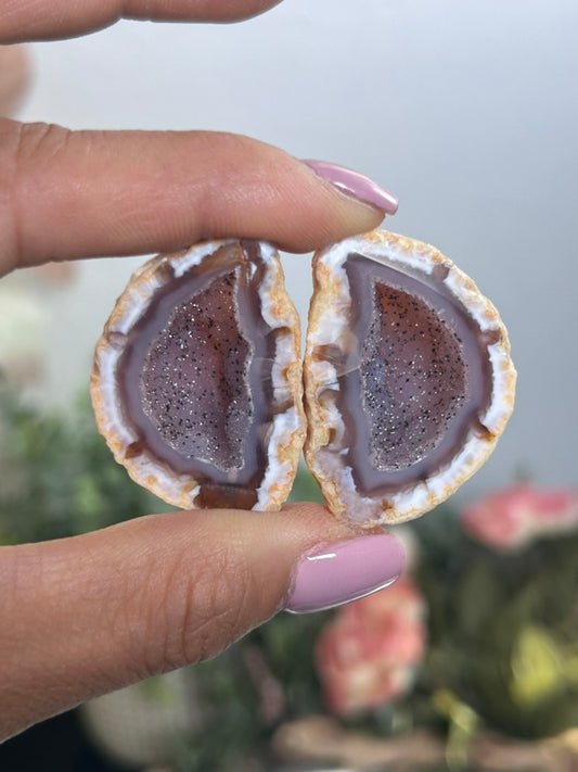 Agate Pair from Brazil 25
