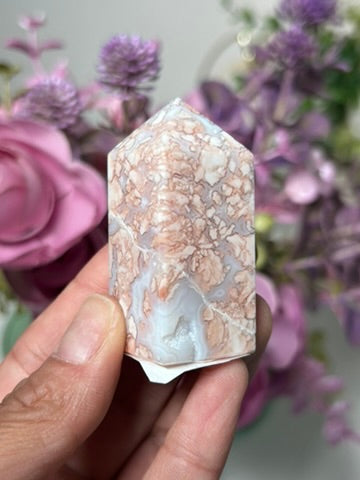 Cotton Candy Agate Point 22