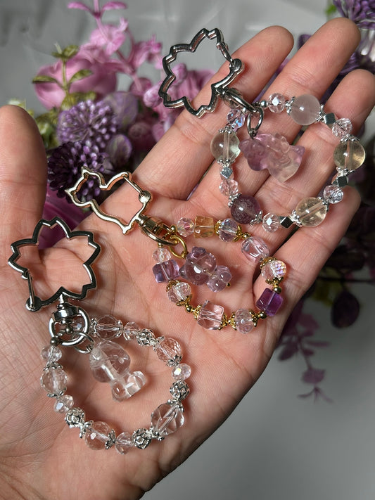 Crystal Key Chains