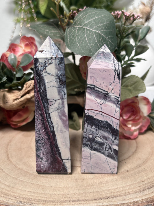 Porcelain Jasper Towers From Mexico 66, 68